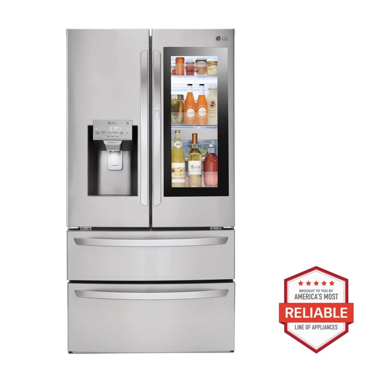 Model: LMXS28596S | LG 28 cu. ft. Smart Wi-Fi Enabled InstaView Door-in-Door Refrigerator