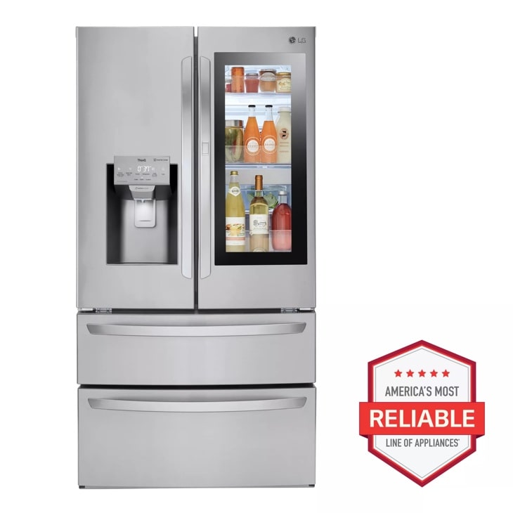 Model: LMXS28596S | LG 28 cu. ft. Smart wi-fi Enabled InstaView Door-in-Door Refrigerator Model: LMXS28596S | LG 28 cu. ft. Smart wi-fi Enabled InstaView Door-in-Door Refrigerator