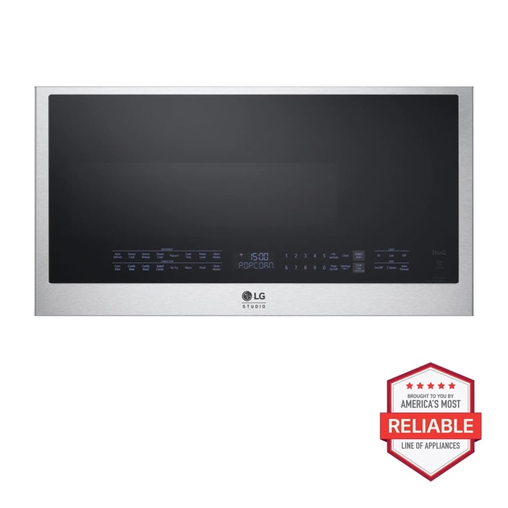 LG Studio LG STUDIO 1.7 cu. ft. Over-the-Range Convection Microwave Oven with Air Fry