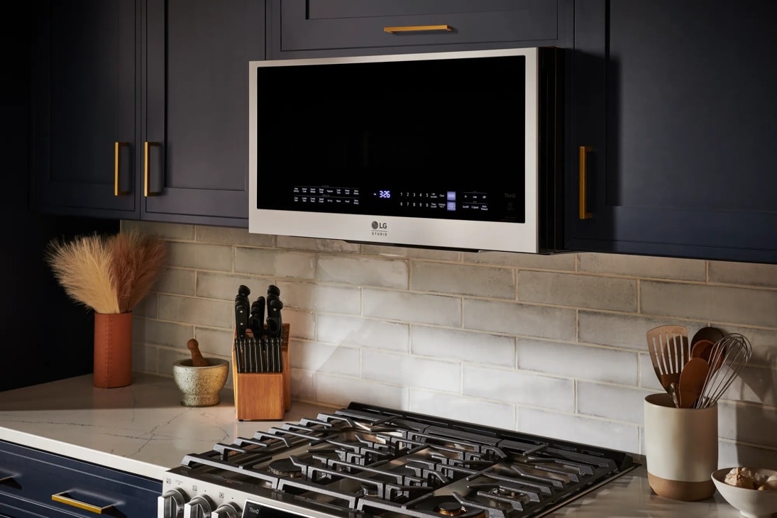 Model: MHES1738F | LG Studio LG STUDIO 1.7 cu. ft. Over-the-Range Convection Microwave Oven with Air Fry