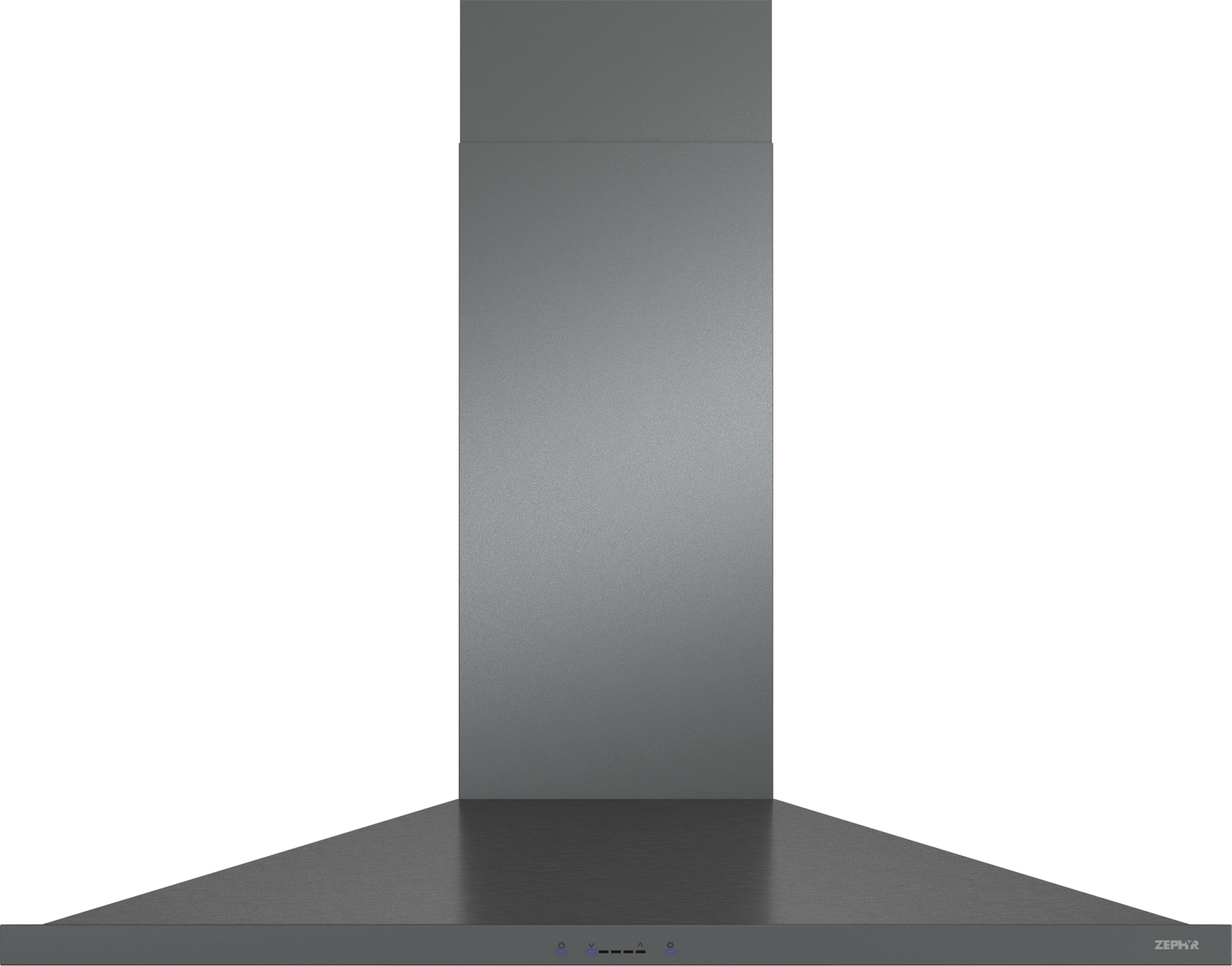 Zephyr Anzio Wall, 90cm, Black SS, LED, 600 CFM w/ACT