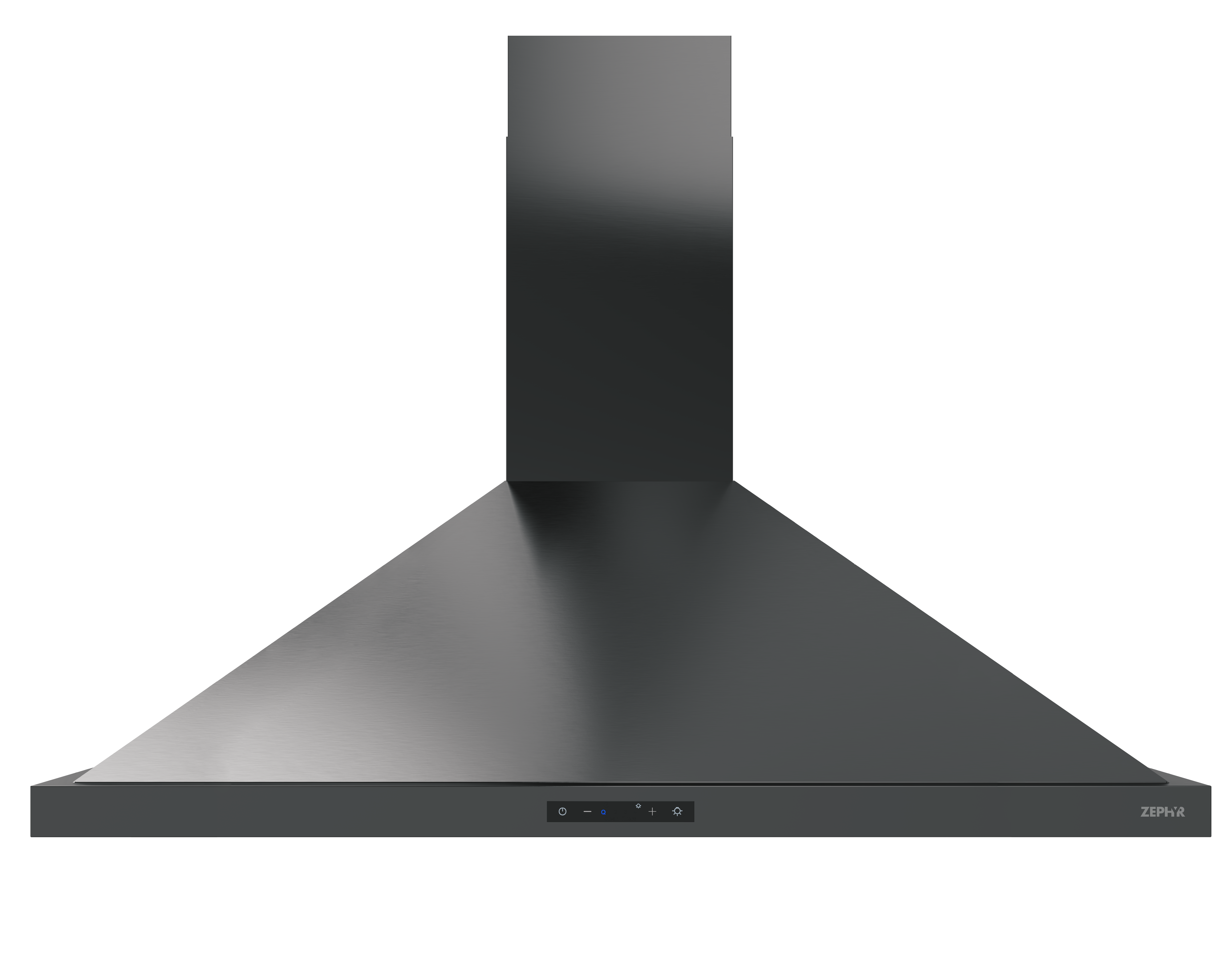 Zephyr Ombra, Wall, 36", Black SS, 600 CFM