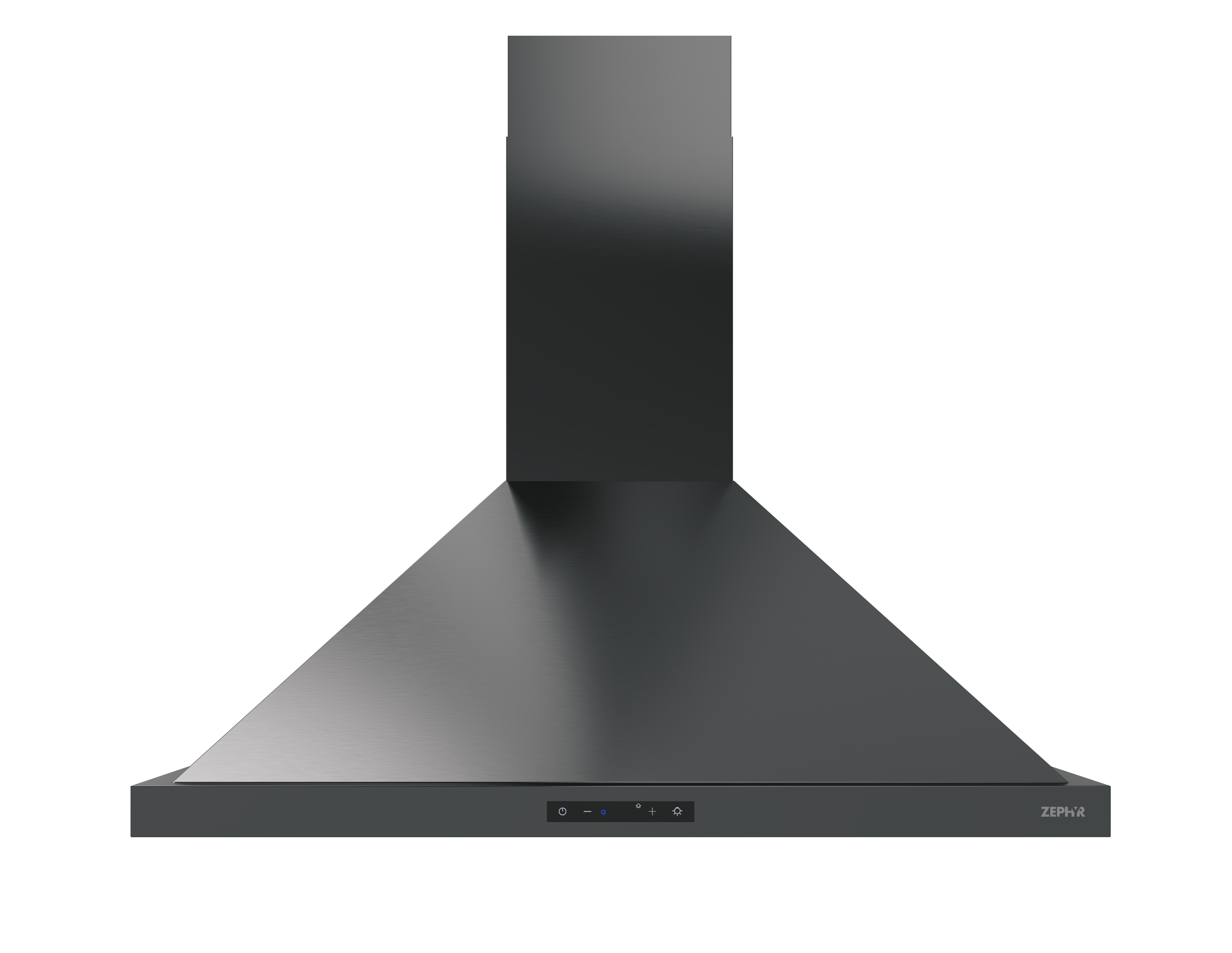 Zephyr Ombra, Wall, 30", Black SS, 600 CFM