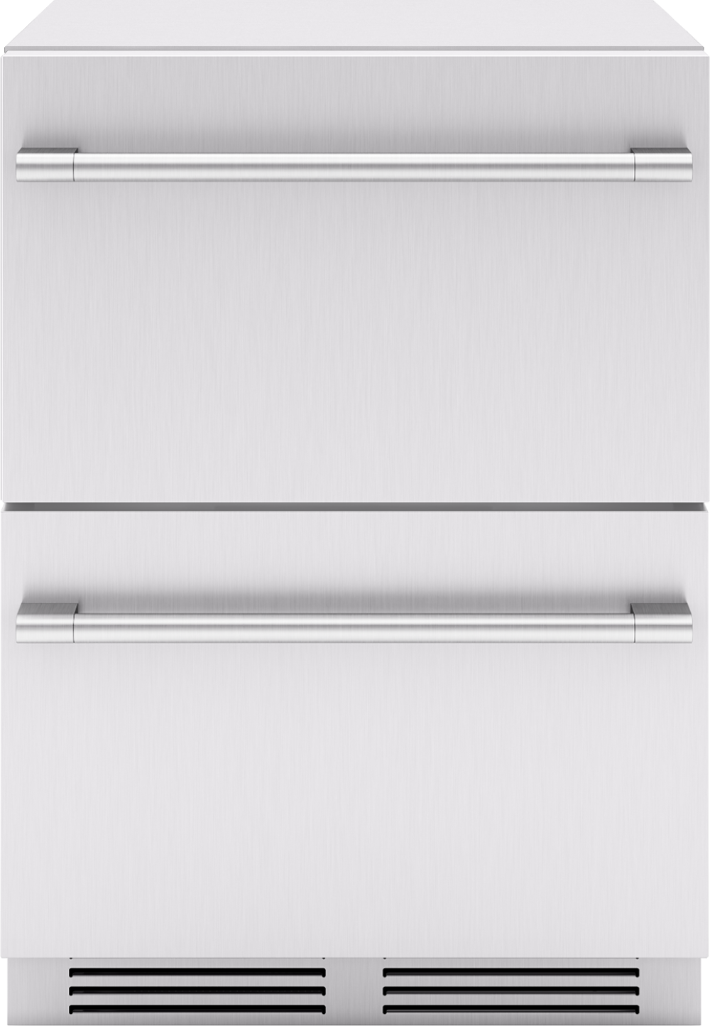 Zephyr Presrv Refrigerator Drawers, 24in Compact, Outdoor, SS, 2 Zone Zephyr Presrv Refrigerator Drawers, 24in Compact, Outdoor, SS, 2 Zone