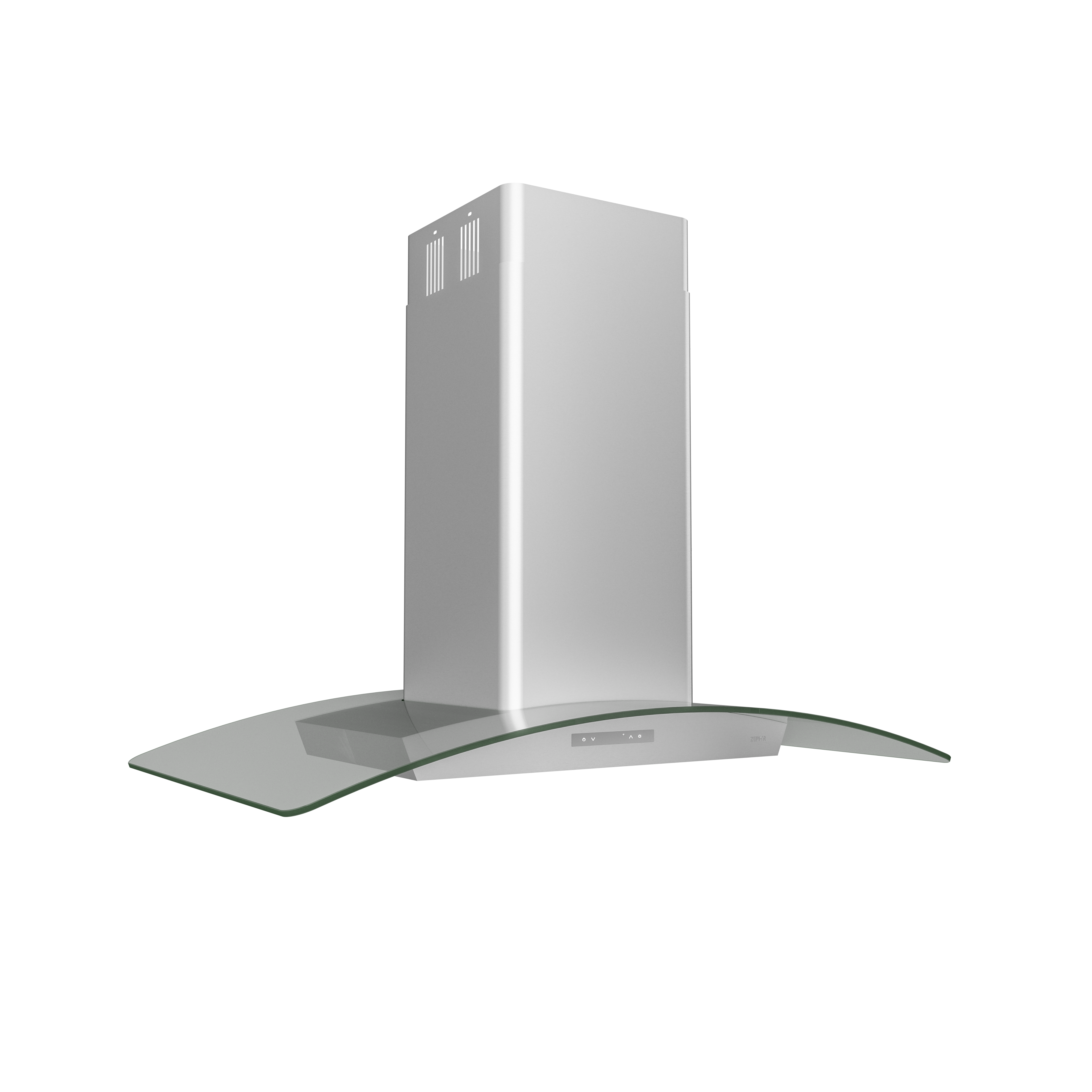 Zephyr Milano Connect Island, 42in, SS+Glass, LED, ACT