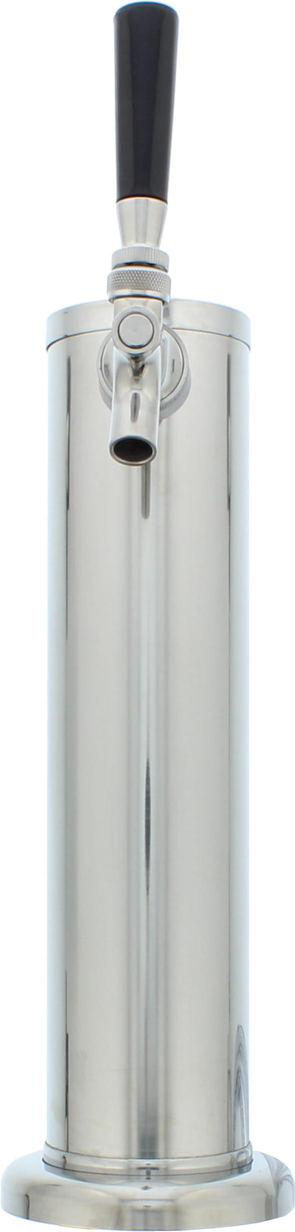 Zephyr Presrv Kegerator Single Tap Kit, SS, CO2