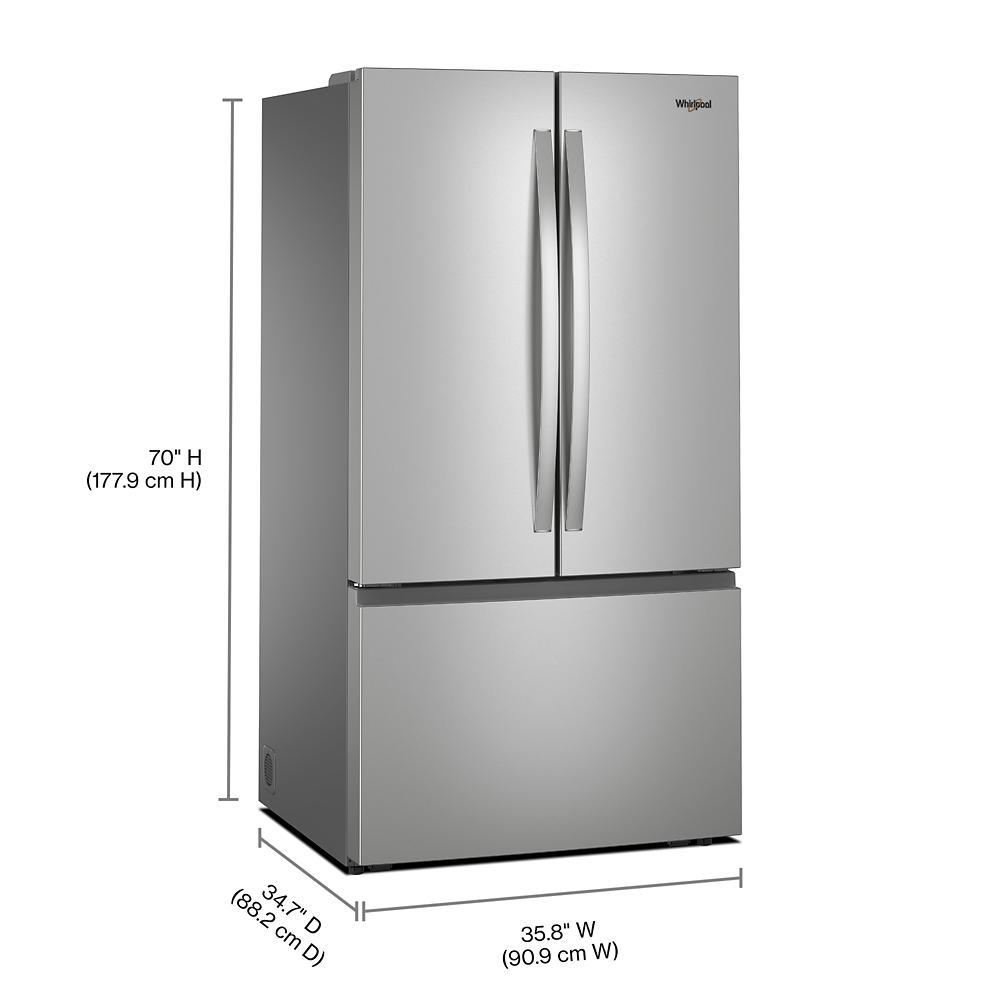 Whirlpool French Door Refrigeration WRFF3336SZ | Colonial Appliance