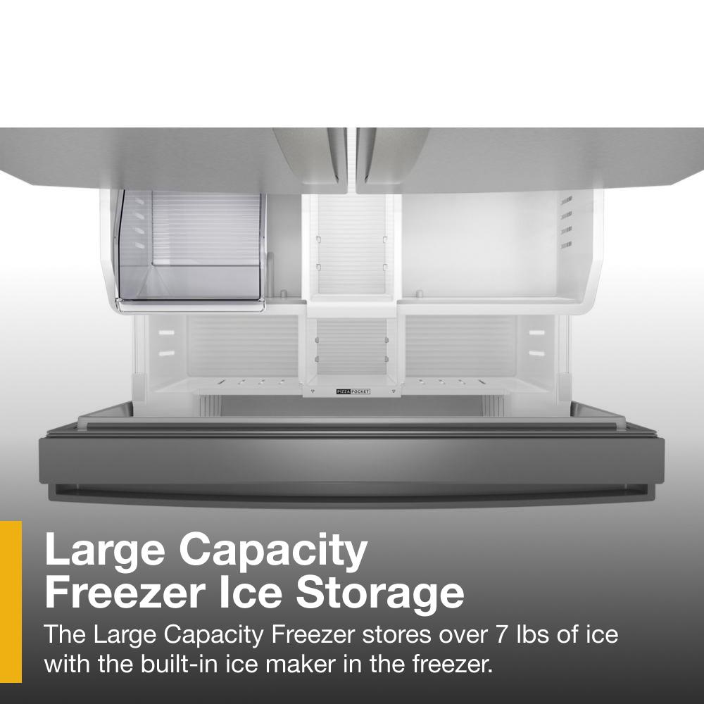 Whirlpool - WRFF3336SZ - 36-Inch French Door Refrigerator with