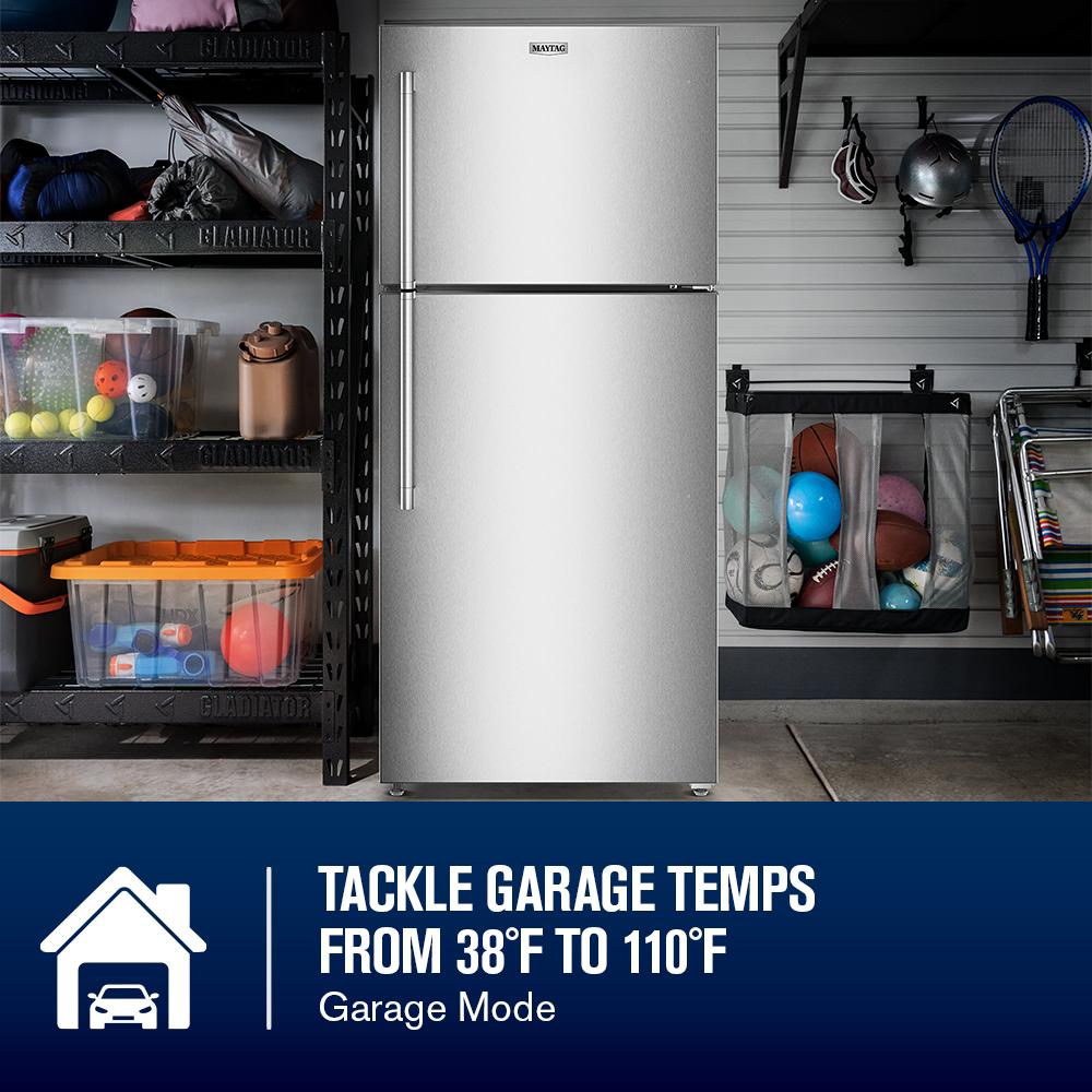 Maytag - MRTX5119SZ - 30-Inch Wide Top-Freezer Refrigerator with