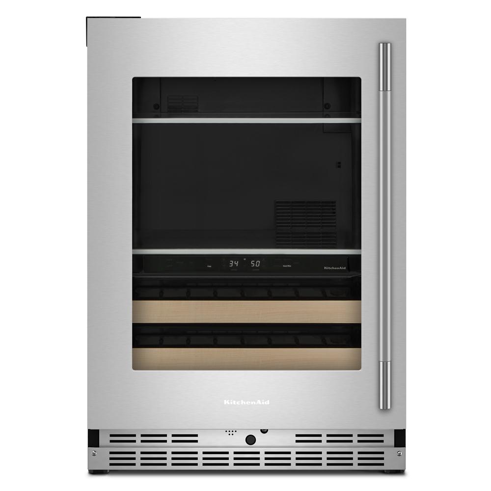 RENA K-con KitchenAid Wine/Beverage Cellars Refrigeration KUBL524SPS | Reno's