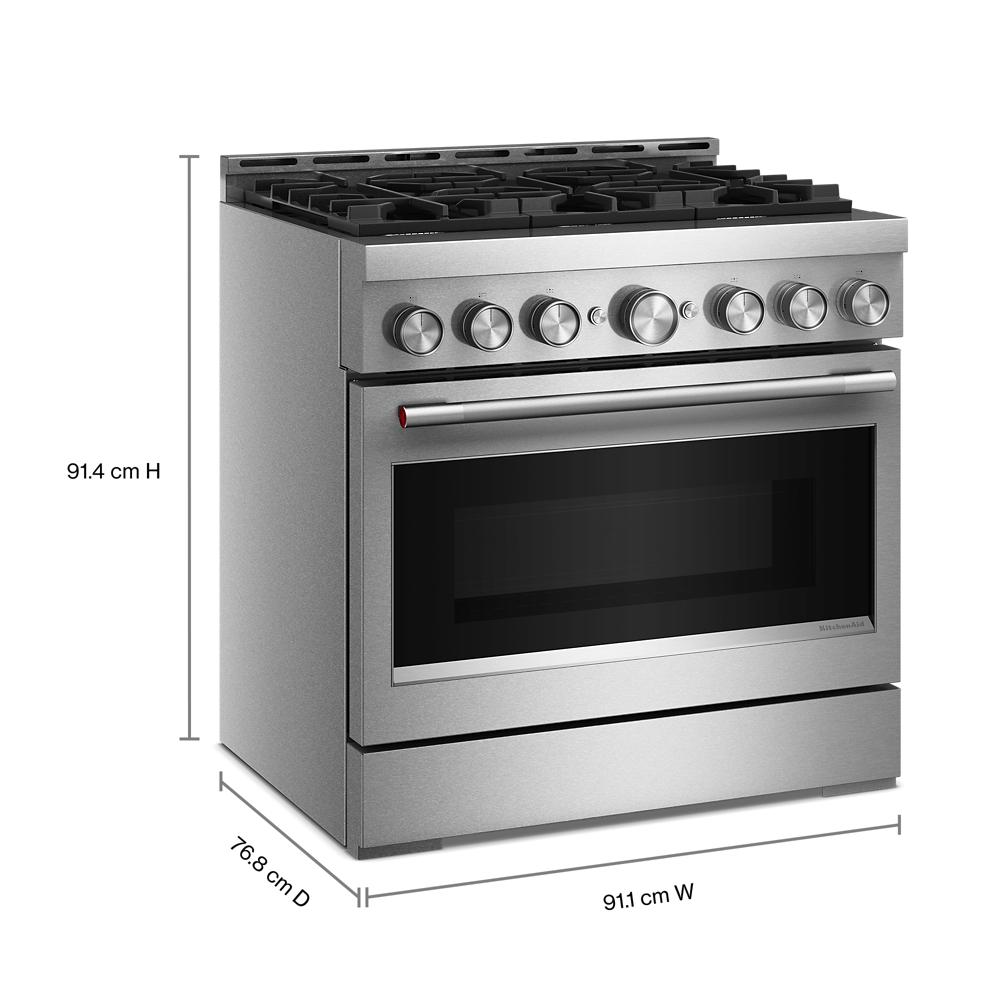 KitchenAid Gas Ranges Range KFGS936SSS | Craigville Appliance