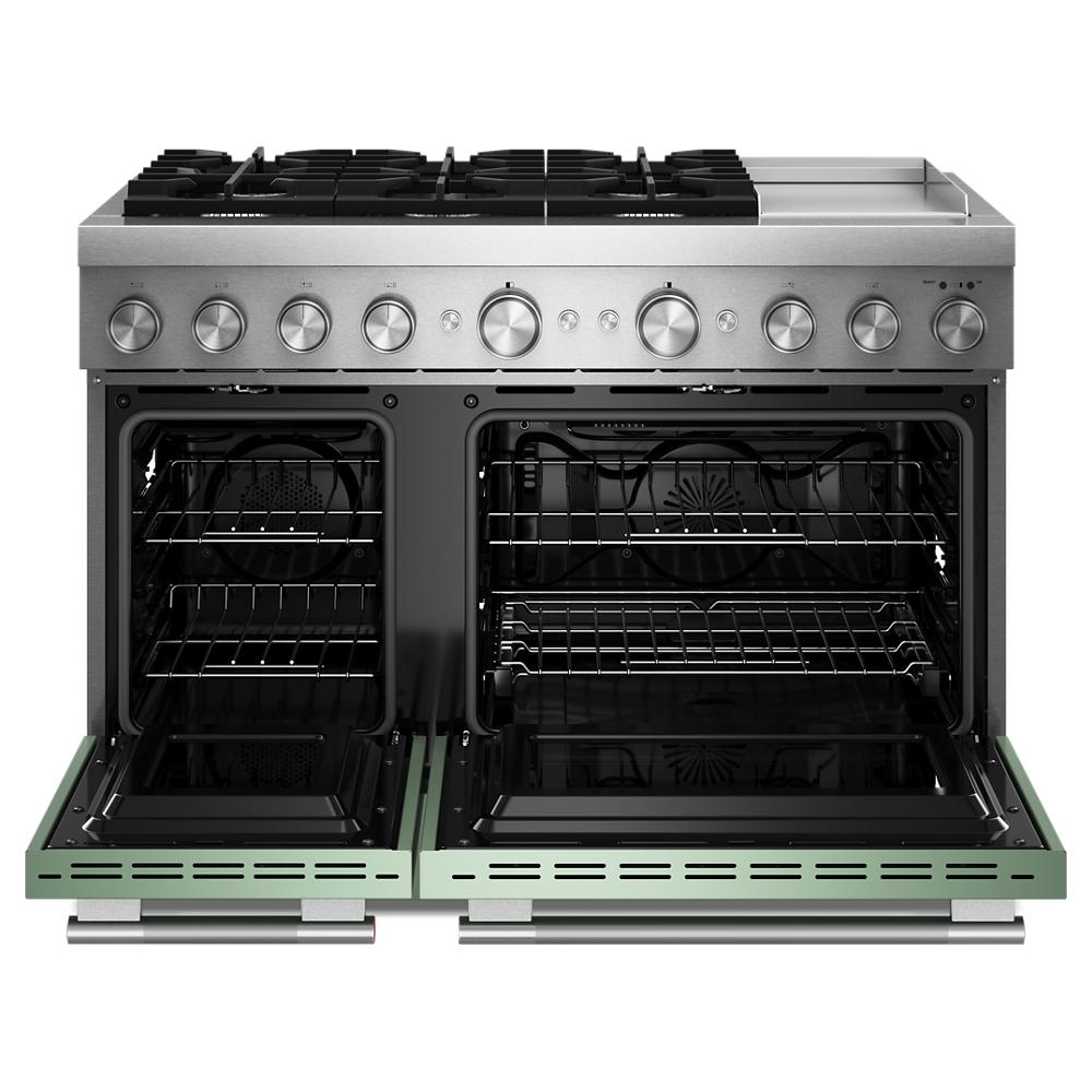KitchenAid - KFDD948SDC - 48-Inch 6 Burner Commercial-Style Dual