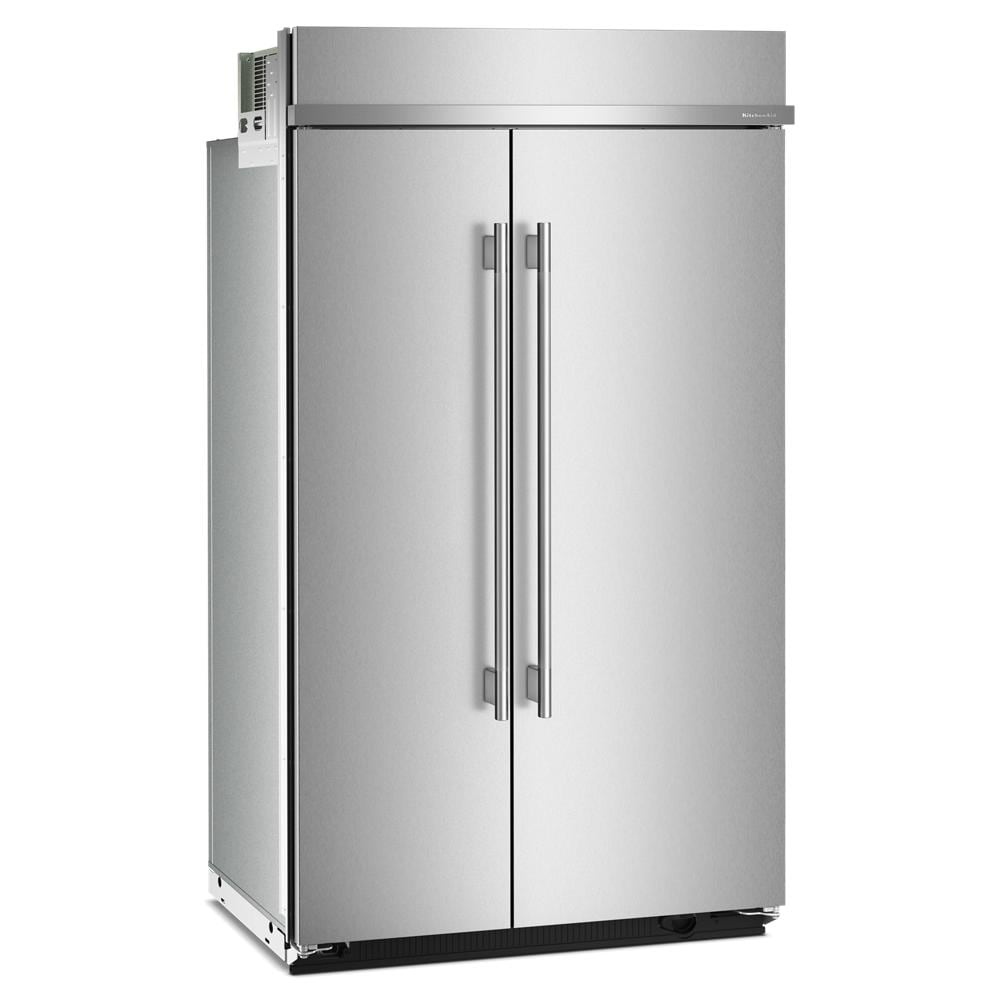 KitchenAid Built In Side by Side Built In Refrigeration KBSN748SPS