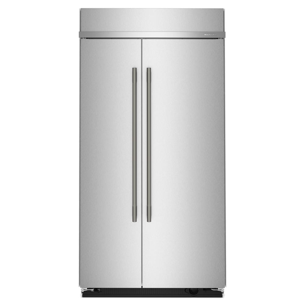 KitchenAid Built In Side by Side Built In Refrigeration KBSN742SPS