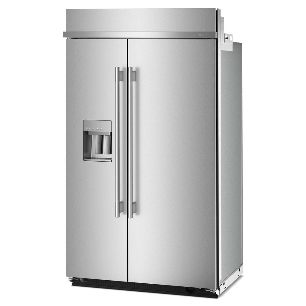 KitchenAid Built In Side by Side Built In Refrigeration KBSD748SPS