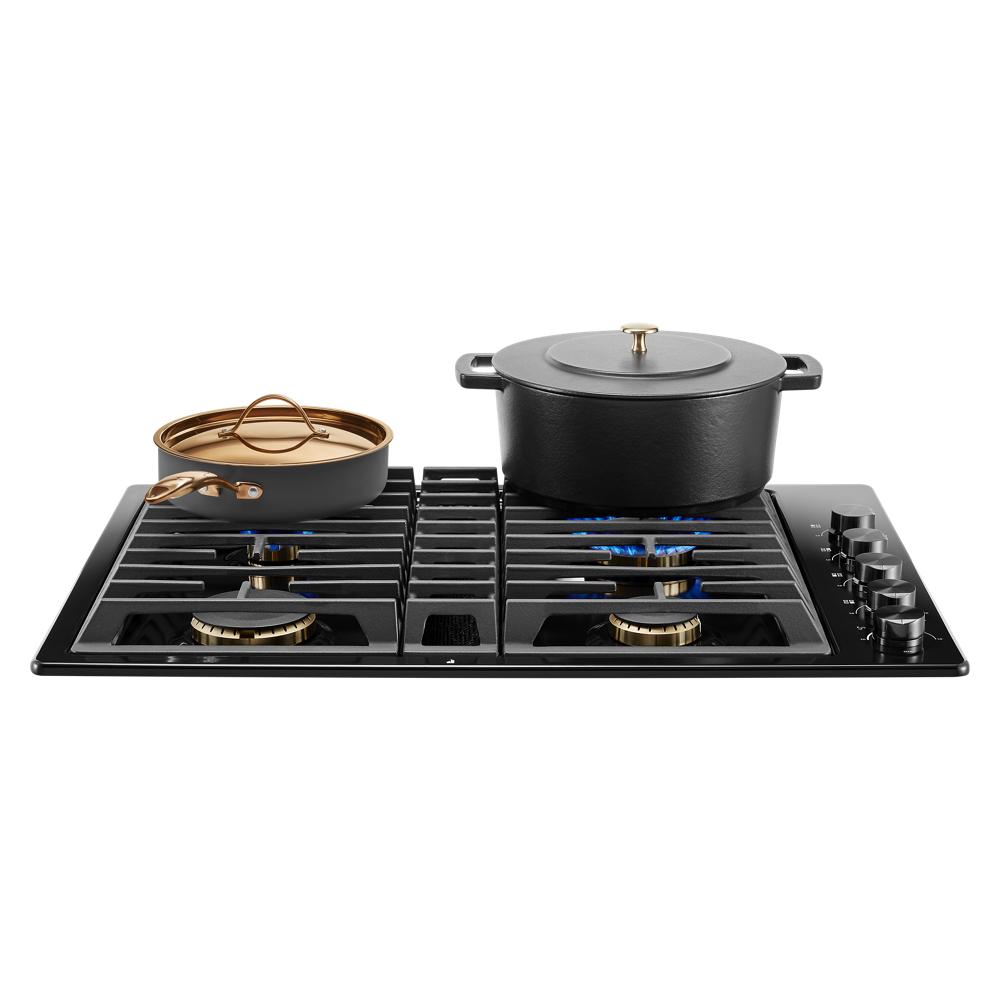 Jenn-Air - JGD3430GB - 30” JX3™ Gas Downdraft Cooktop-JGD3430GB