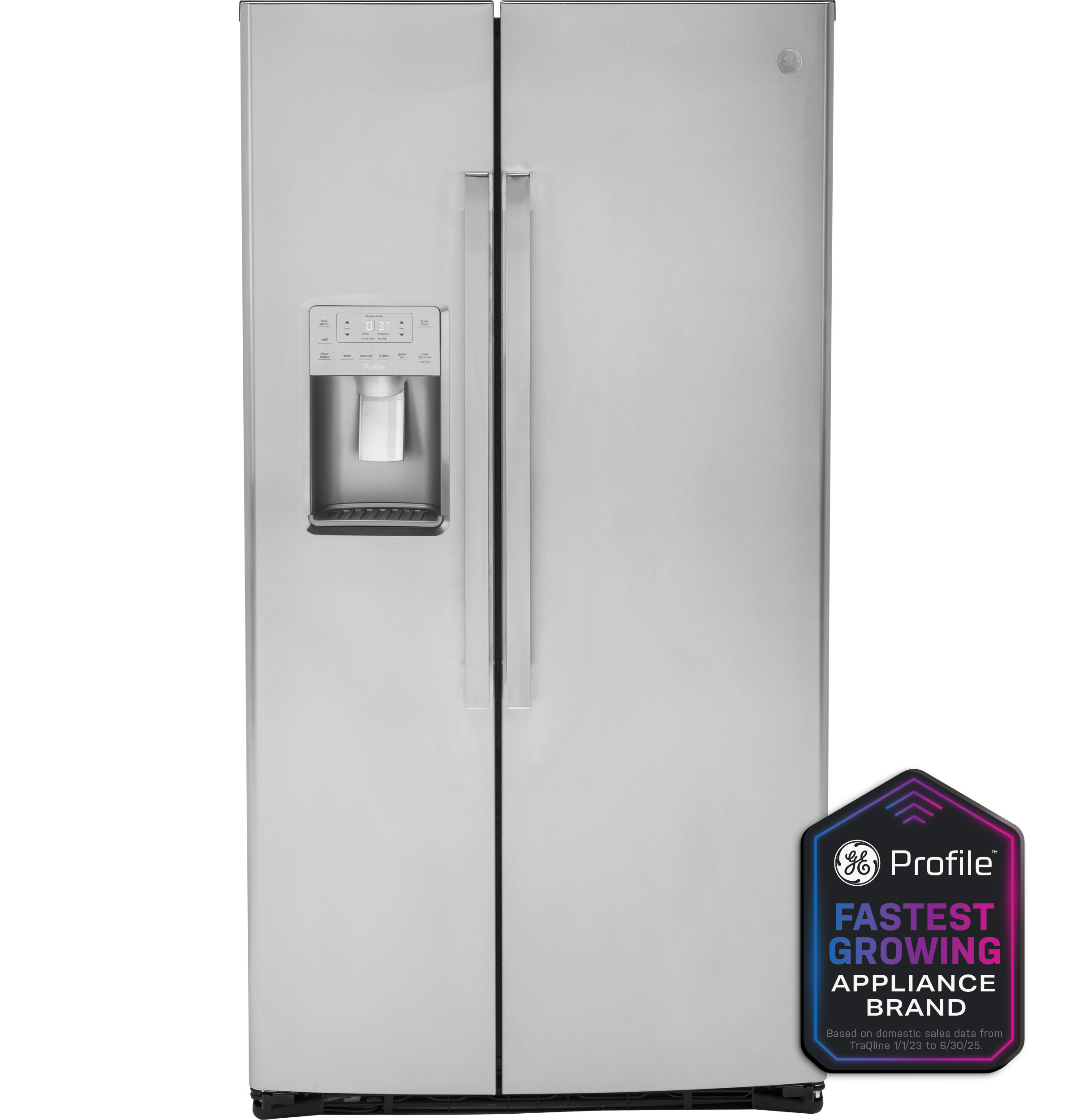 GE Profile - PZS22MYKFS - GE Profile™ 21.9 Cu. Ft. Counter-Depth Side ...