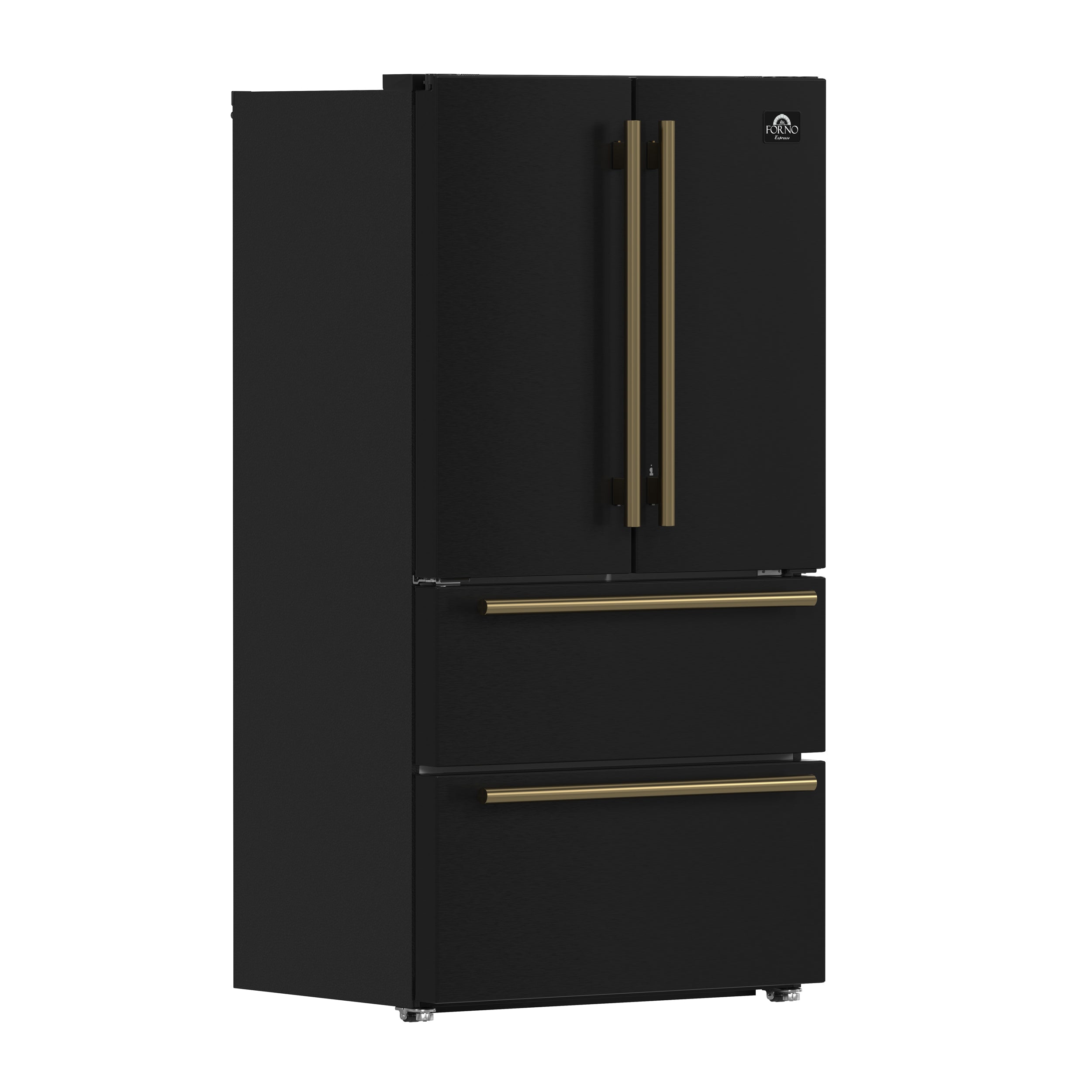 Forno French Door Refrigeration FFRBI1820-36BLK | Hagedorn's