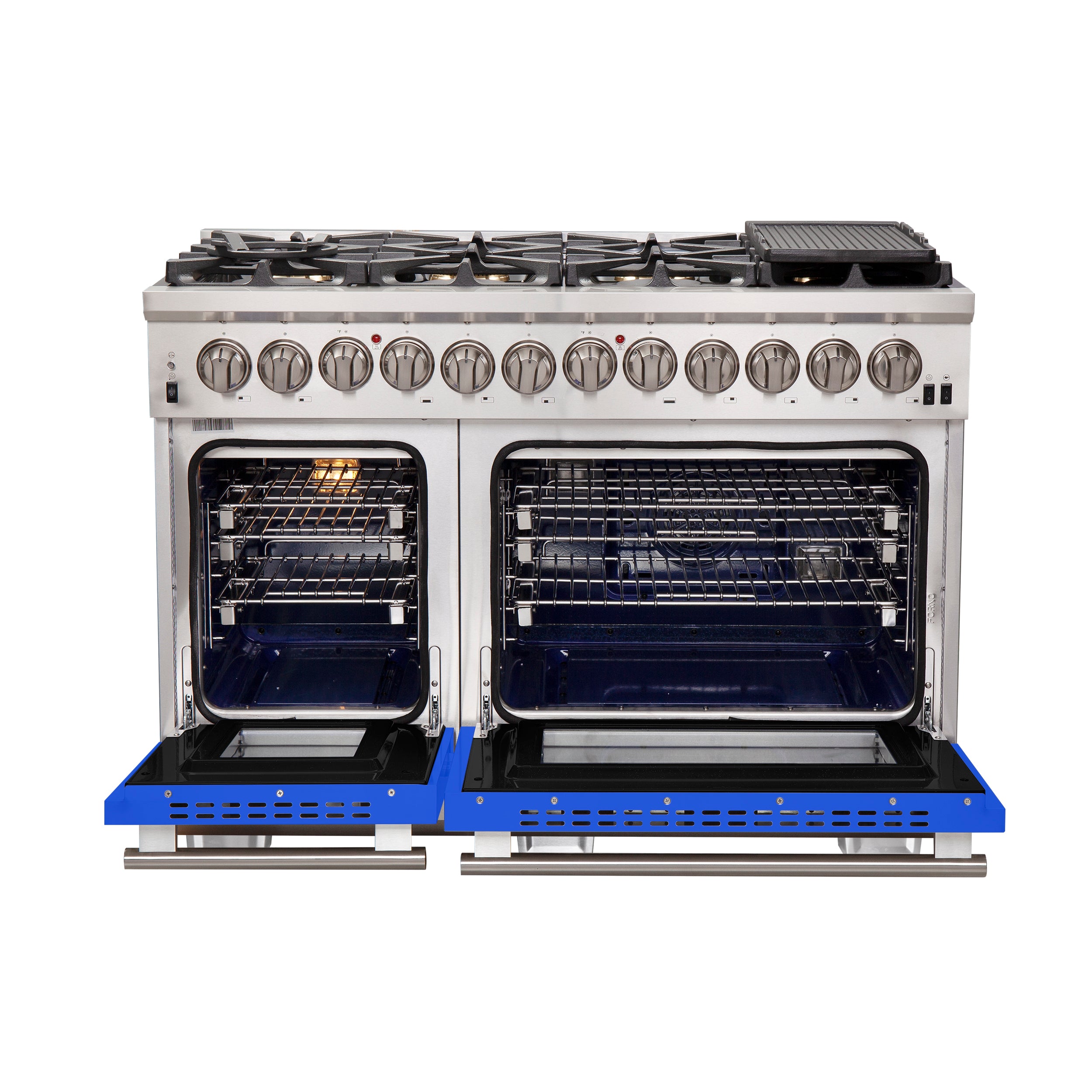 Forno Capriasca Freestanding French Door Gas Range - Thumbnail 5