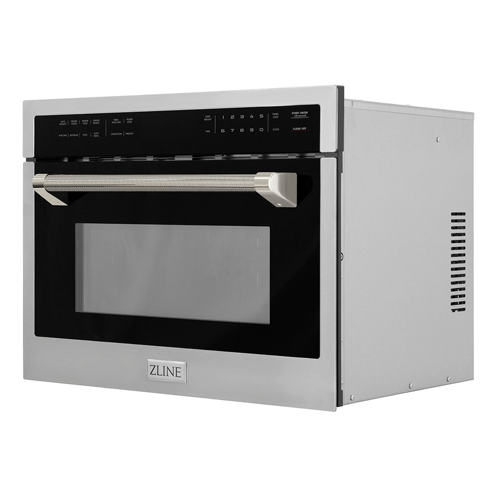 ZLINE - MWOZ-24-KPN - ZLINE Autograph Edition 24 in. 1.6 cu ft