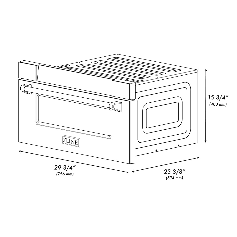 ZLINE Built In Microwaves Microwave MWDZ-30-KPN | Voss TV