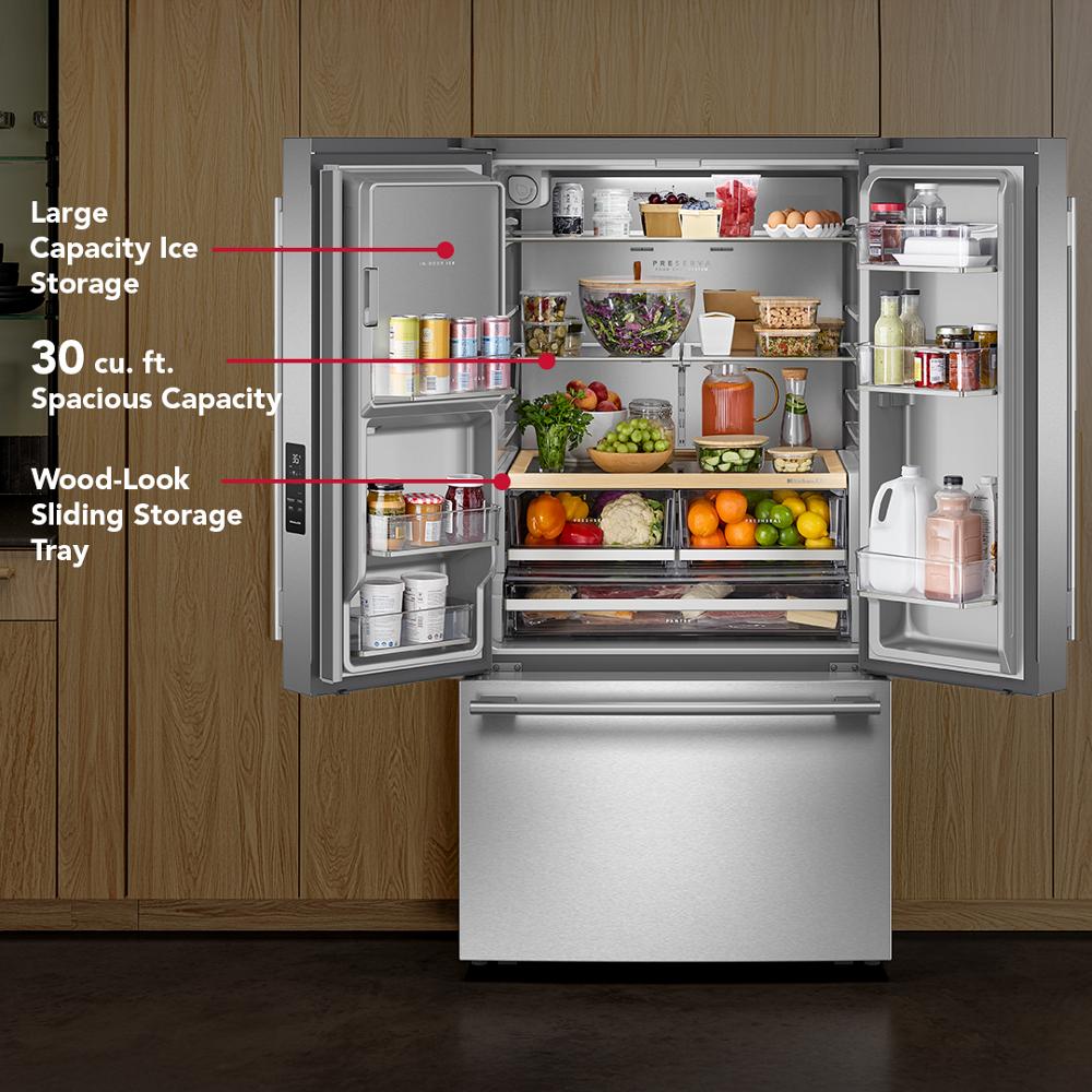 KitchenAid - KRFF436SPS - 30 cu. ft. French Door Refrigerator with