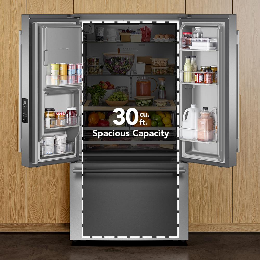 KitchenAid - KRFF436SPS - 30 cu. ft. French Door Refrigerator with