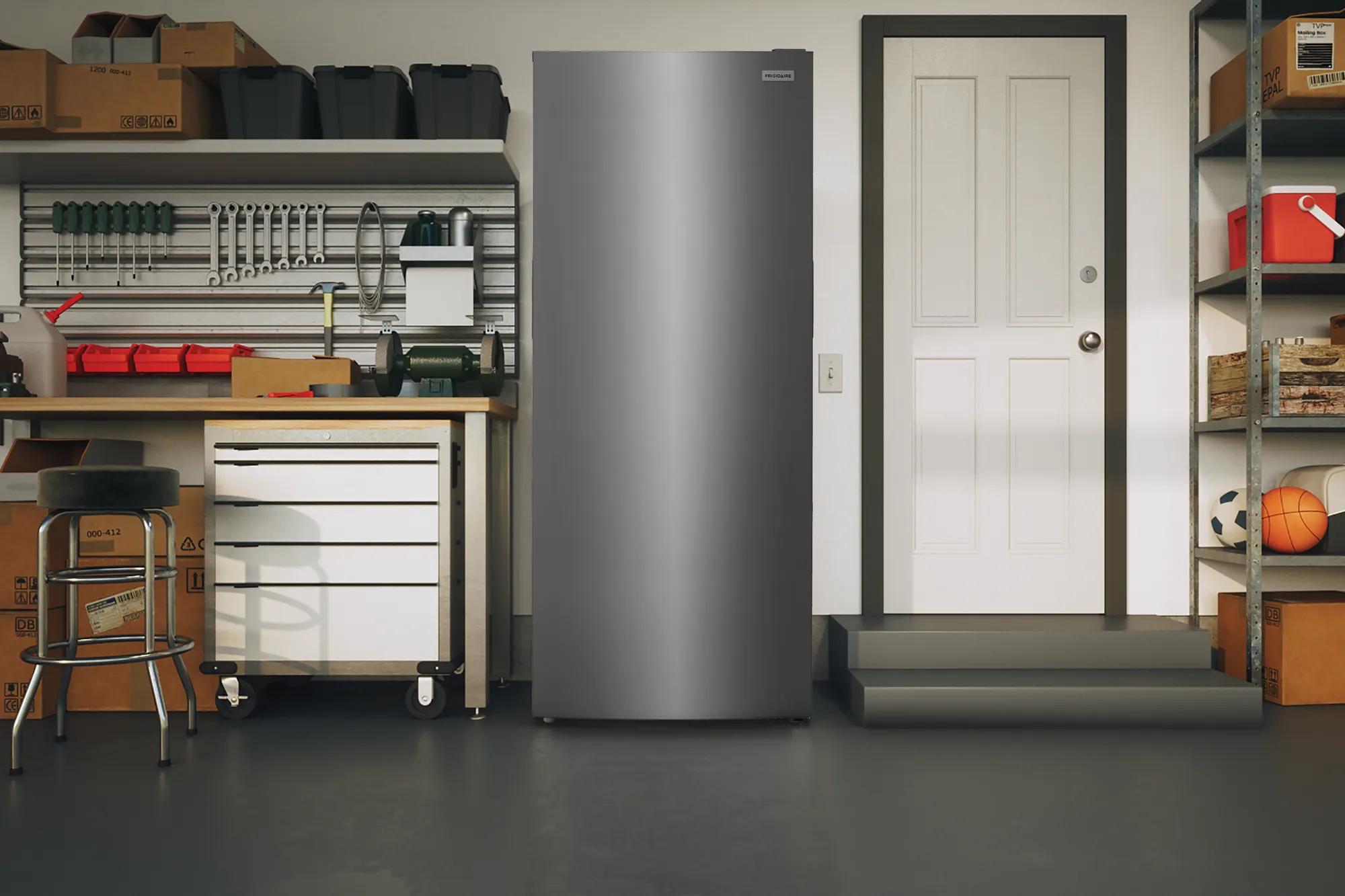 Frigidaire - FFUE1626AV - 16 Cu. Ft. Garage Ready Upright Freezer