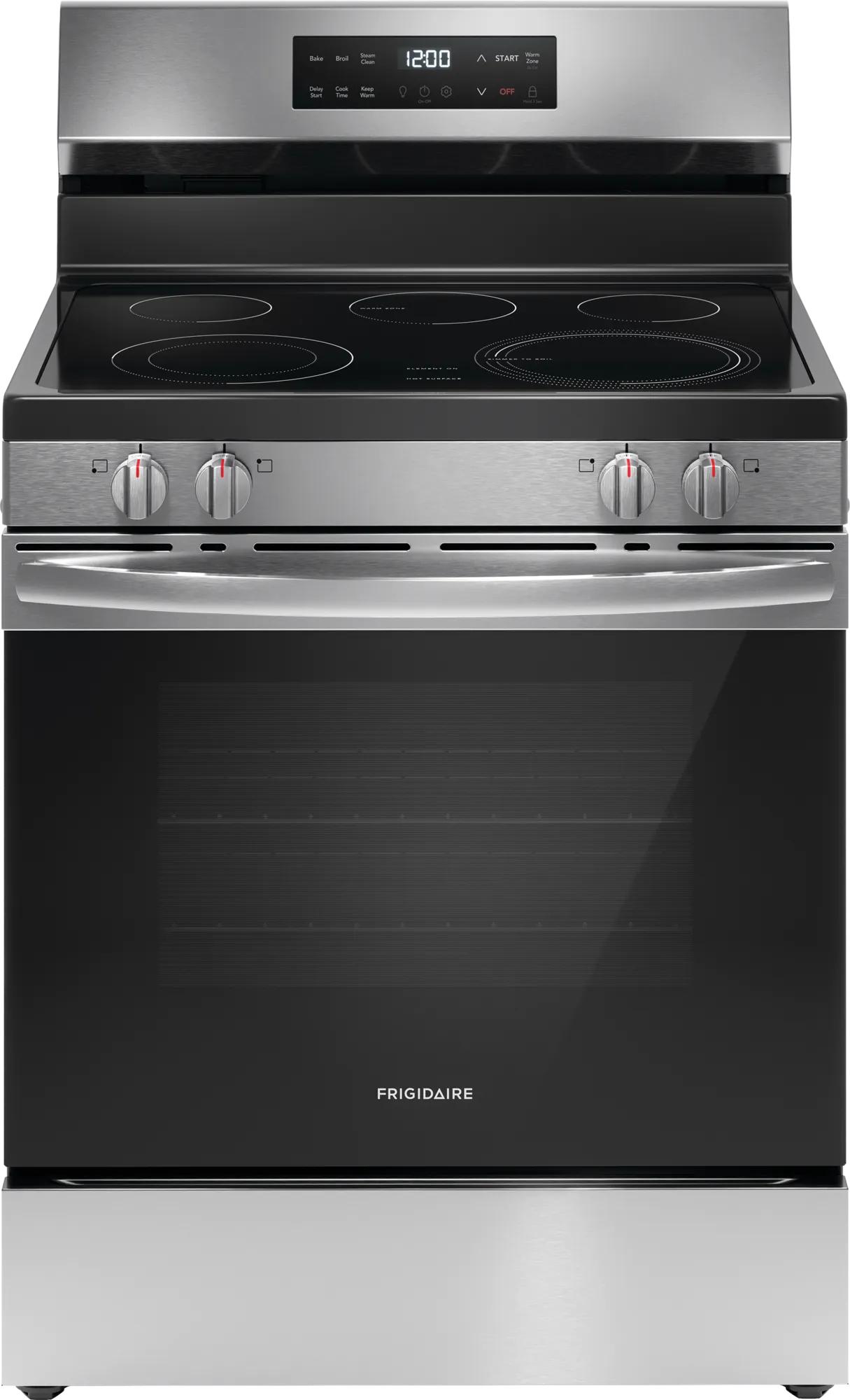 Frigidaire Electric Ranges Range FCRE3062AS | Marc's Appliance Warehouse, image size:1215x2000