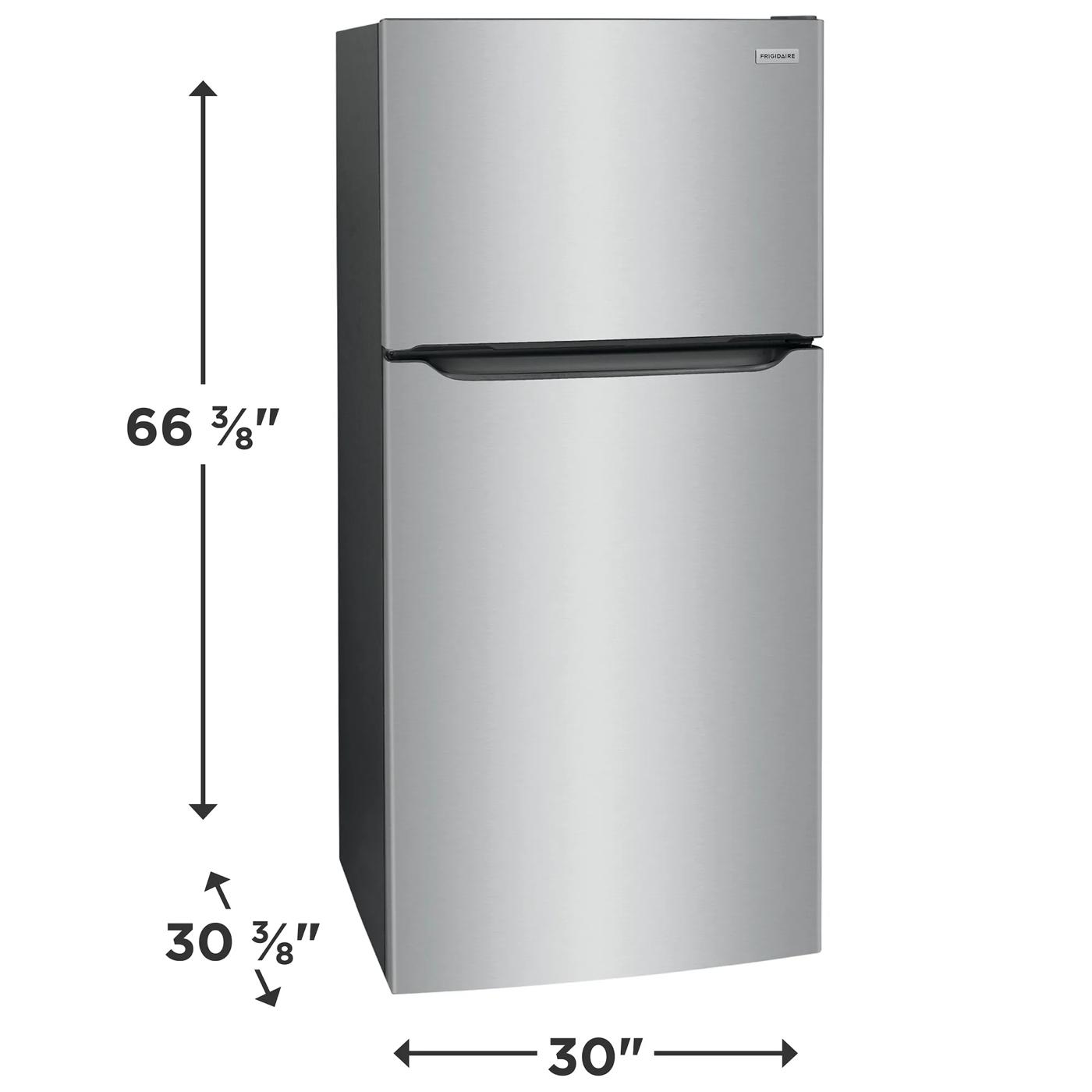 Frigidaire - FFTR1835VS - 18 Cu. Ft. Garage Ready Top Freezer