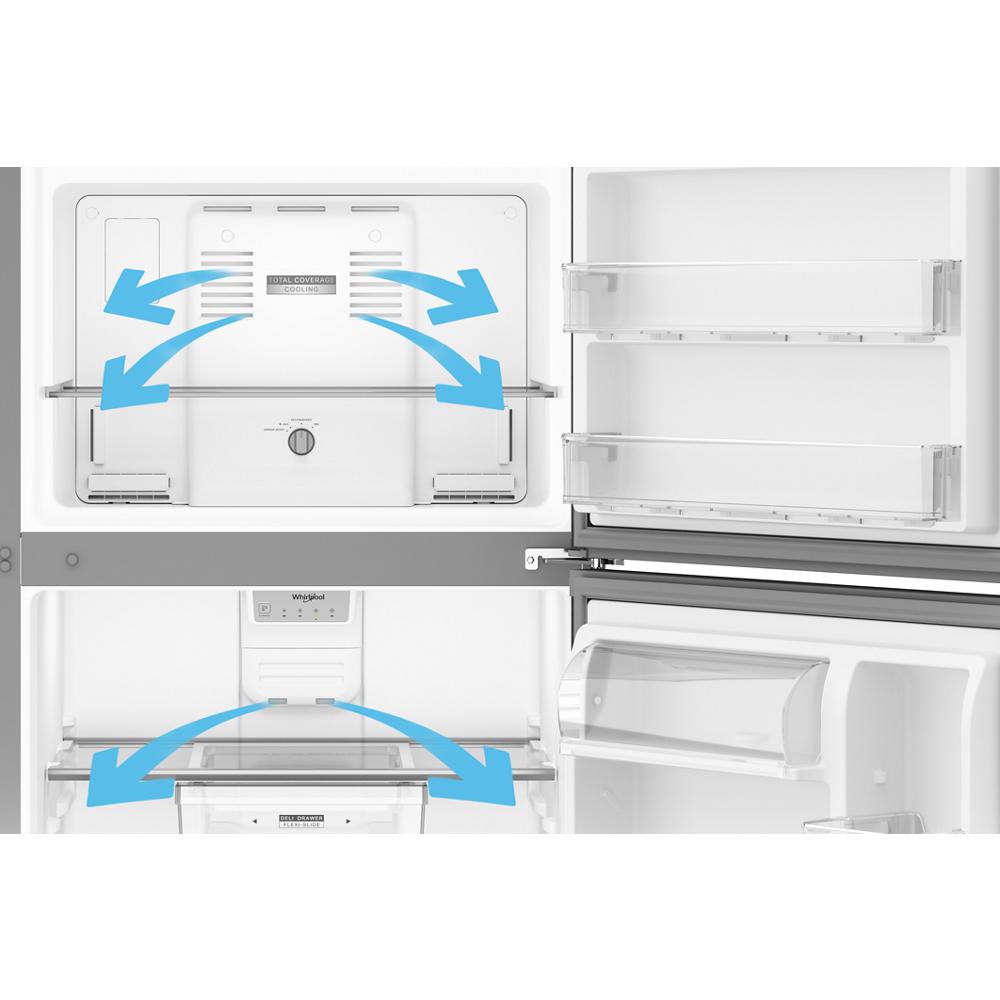 Whirlpool - WRTX3019SZ - Whirlpool® 30-inch Wide Top Freezer ...
