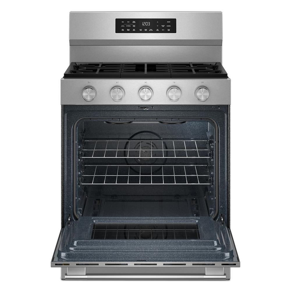 KitchenAid - KFGS330TPS - 5.0 Cu. Ft. Smart Freestanding Gas Range