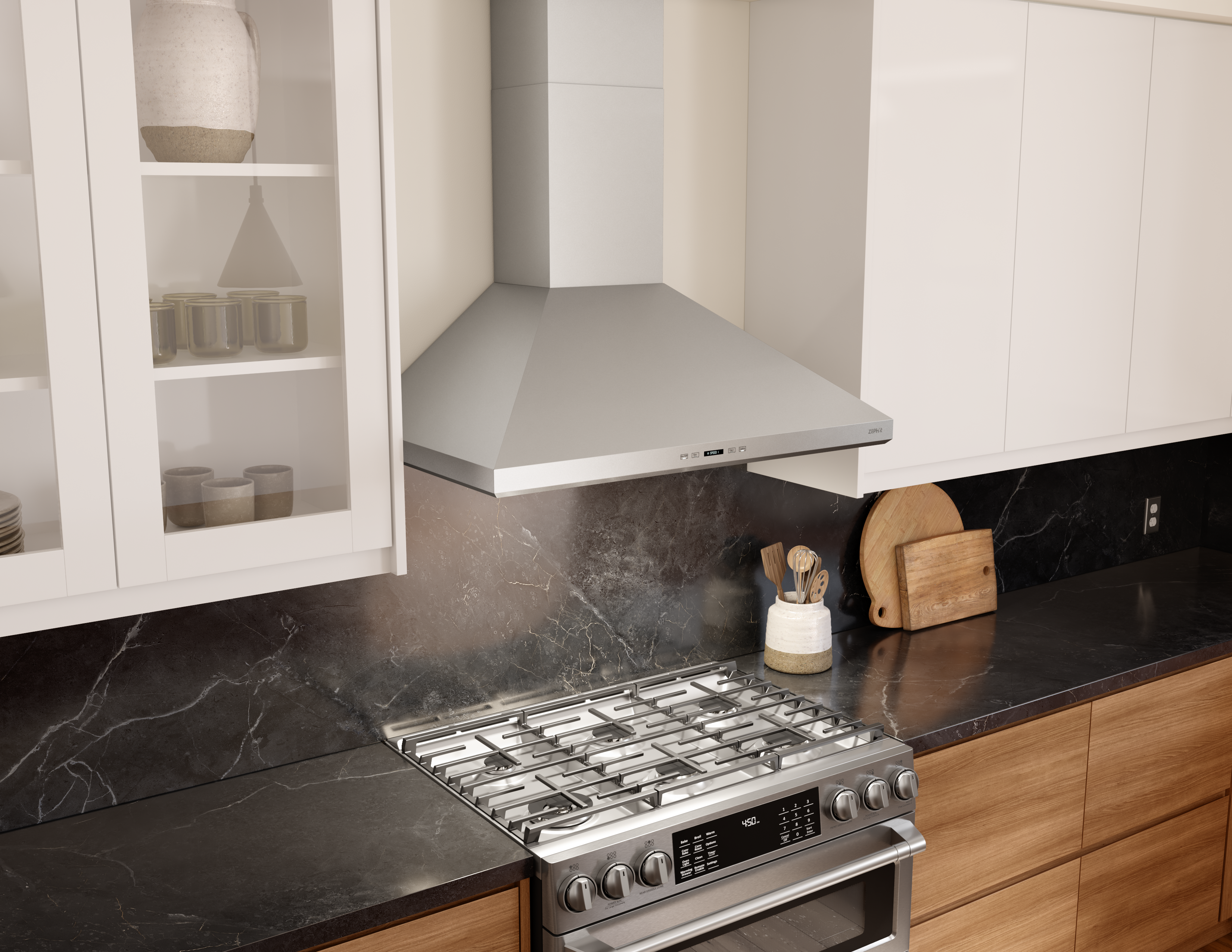 Zephyr Chimney Hood ZSI-E36DS | Shore Appliance Connection
