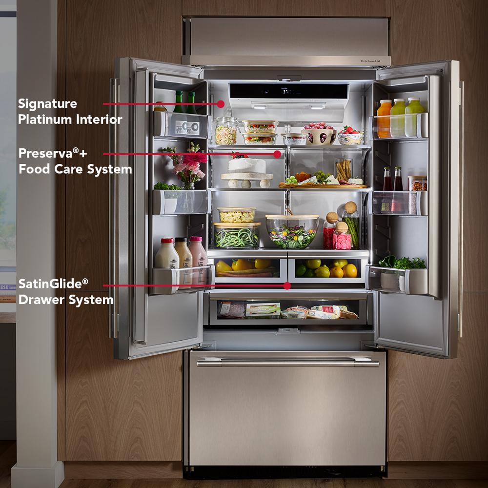 KitchenAid - KBFN536SPS - 20.8 Cu. Ft. 36