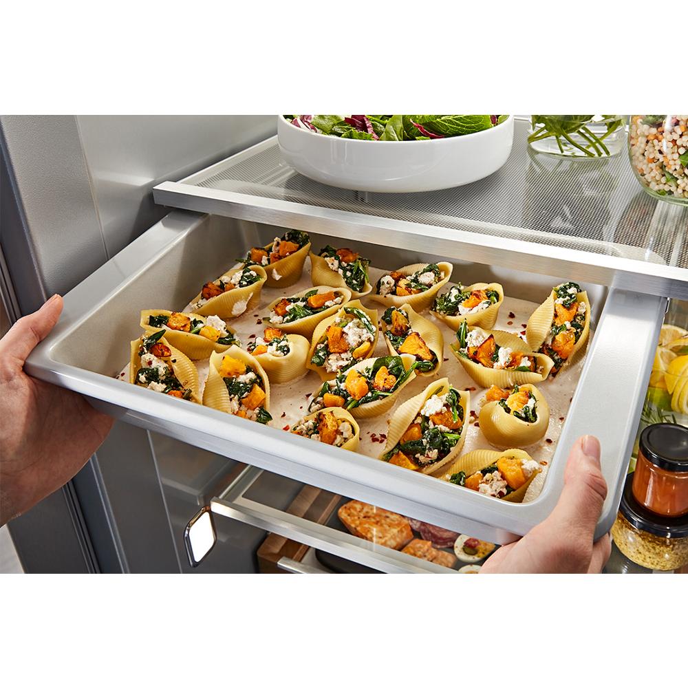 KitchenAid Built In Side by Side Built In Refrigeration KBSN742SPS