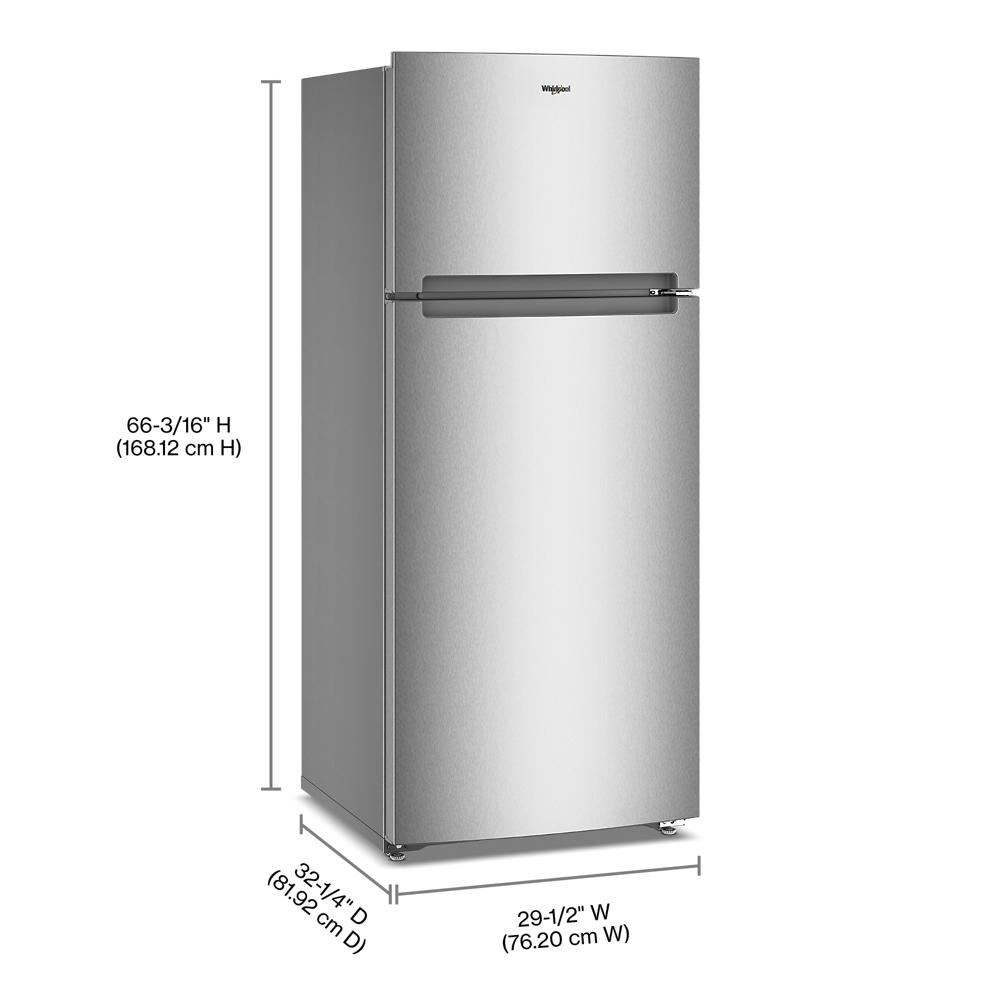 Whirlpool - WRTX5118TZ - Whirlpool® 28-inch Wide Top Freezer