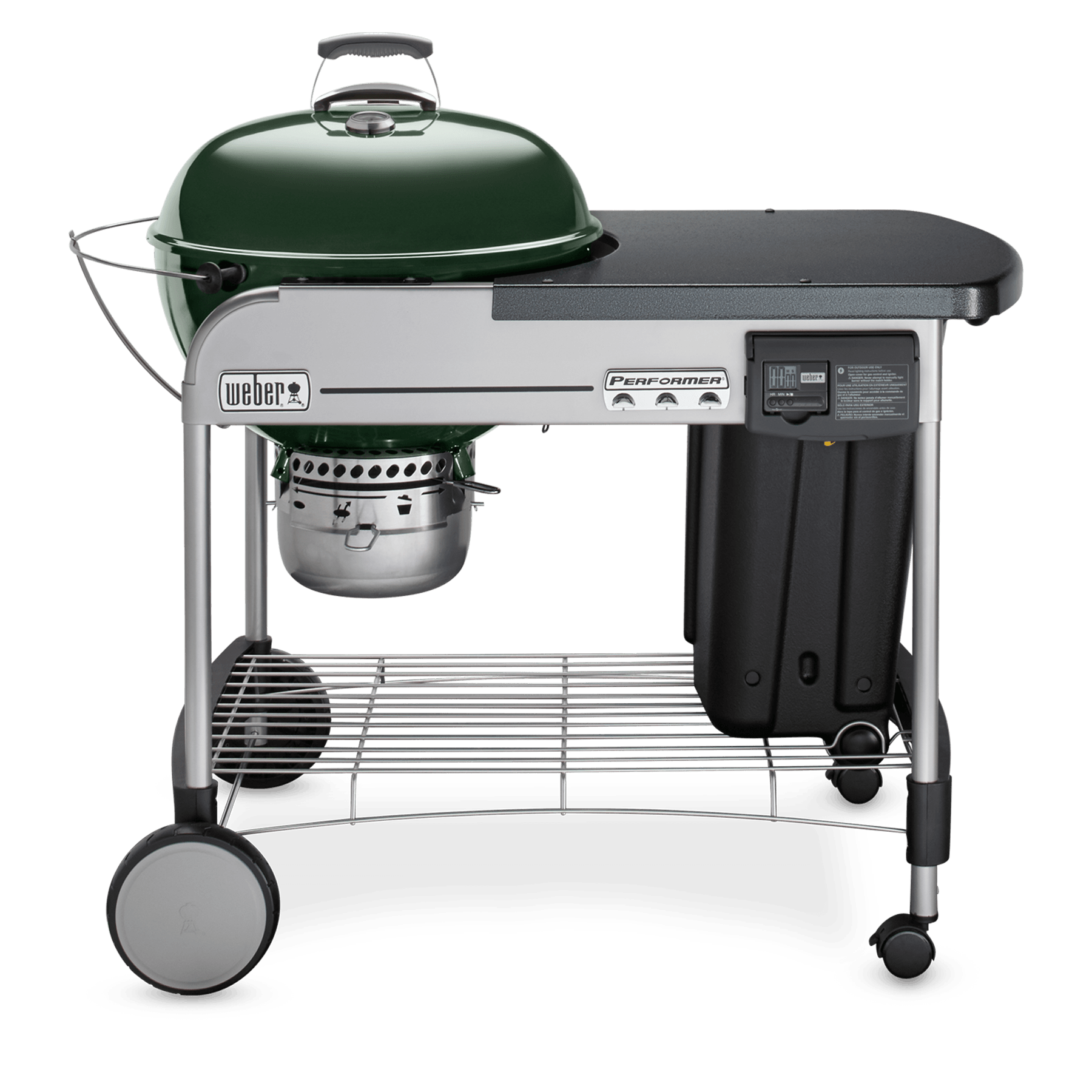 Weber - 15507001 - Performer Deluxe Charcoal Grill 22