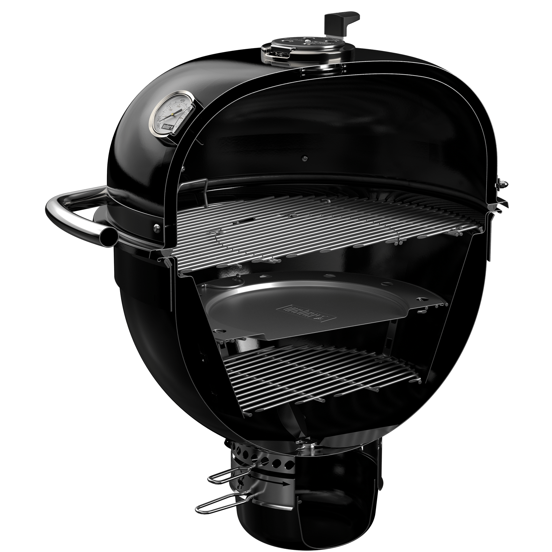 Weber Summit Kamado E6 Charcoal Grill - Thumbnail 2