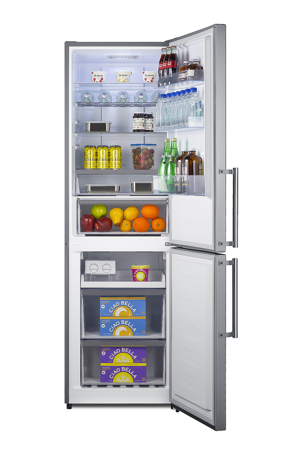 Summit FFBF235PL 24" Wide Bottom Freezer Refrigerator - Thumbnail 4