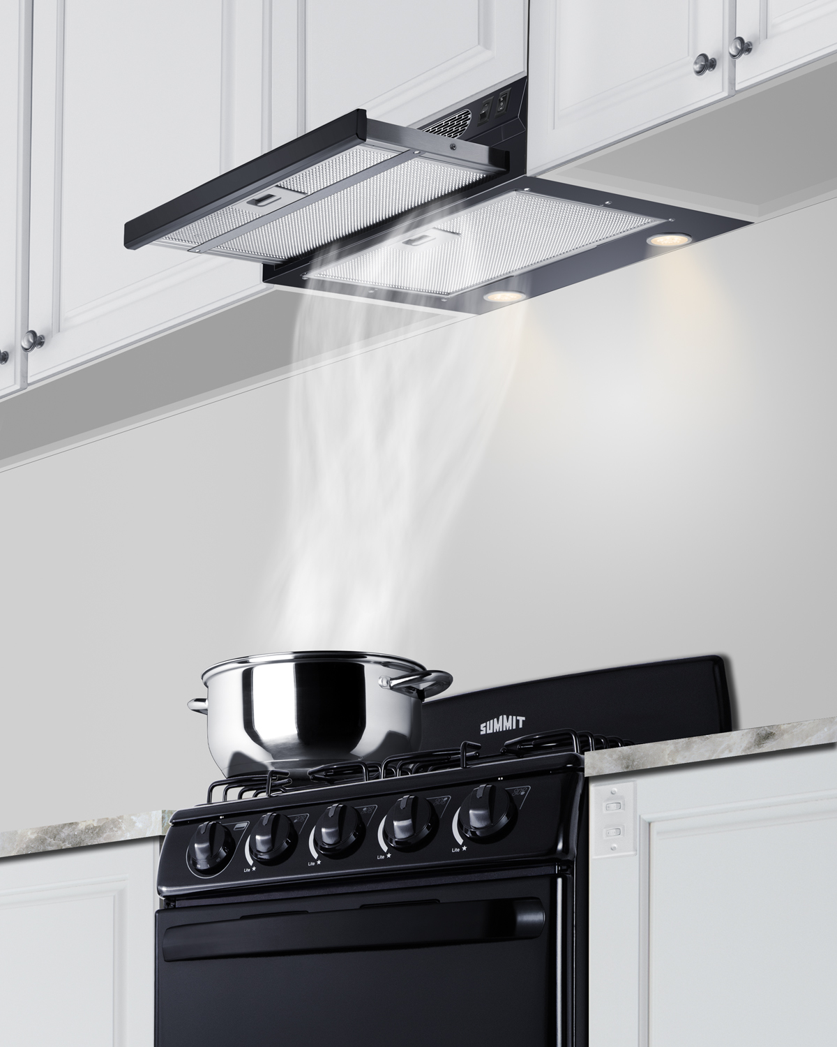 Cool Ductless Range Hoods Under Cabinet Photos