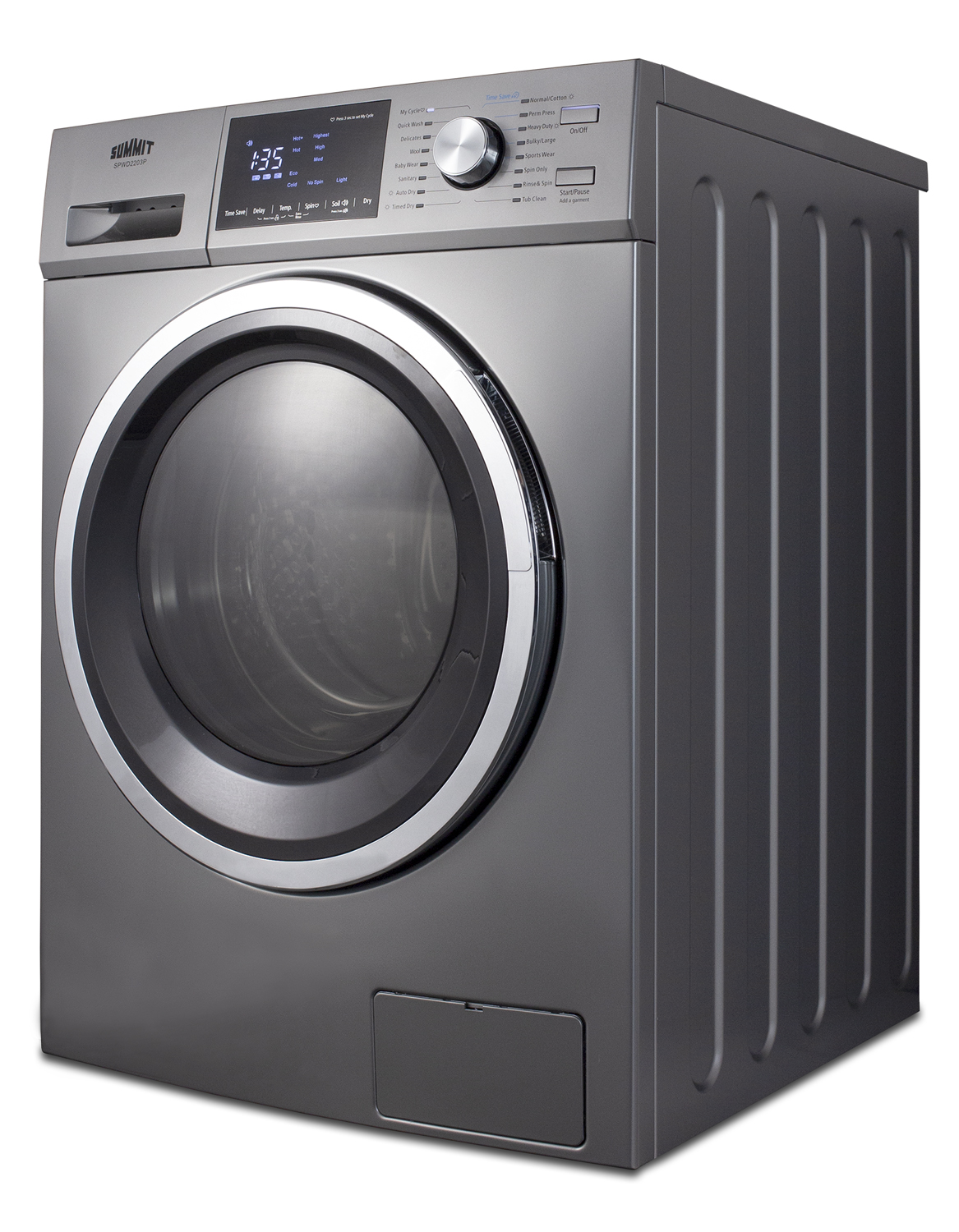 Summit 24" Wide 2.7 cu.ft. 115V Front Load Washer/Dryer Combo - Thumbnail 4