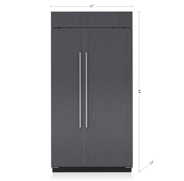 Sub-Zero Built In Side by Side Built In Refrigeration CL4250SID/O