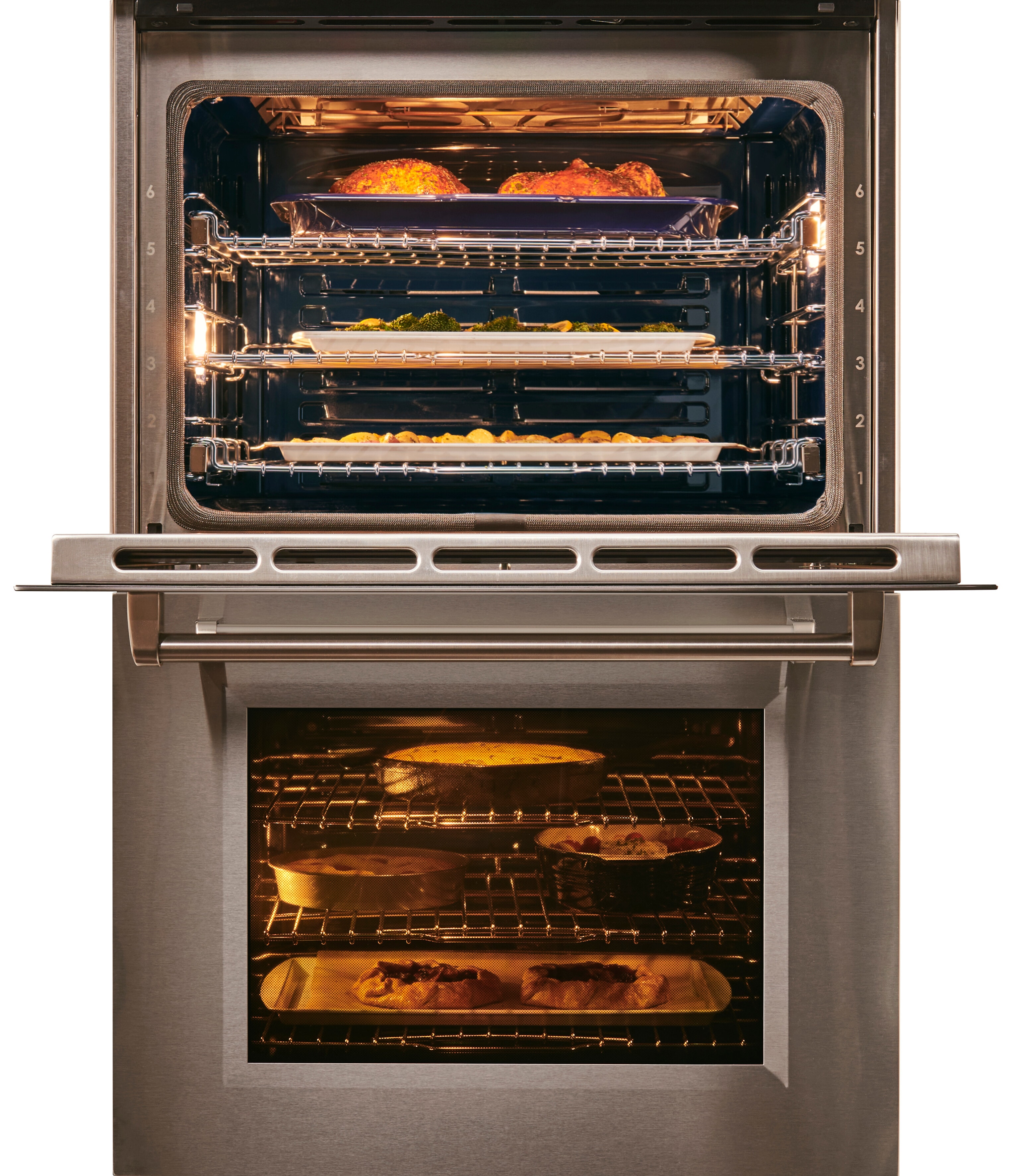 Wolf Double Wall Oven Wall Oven/Warming Drawers DO3050PM/S/P