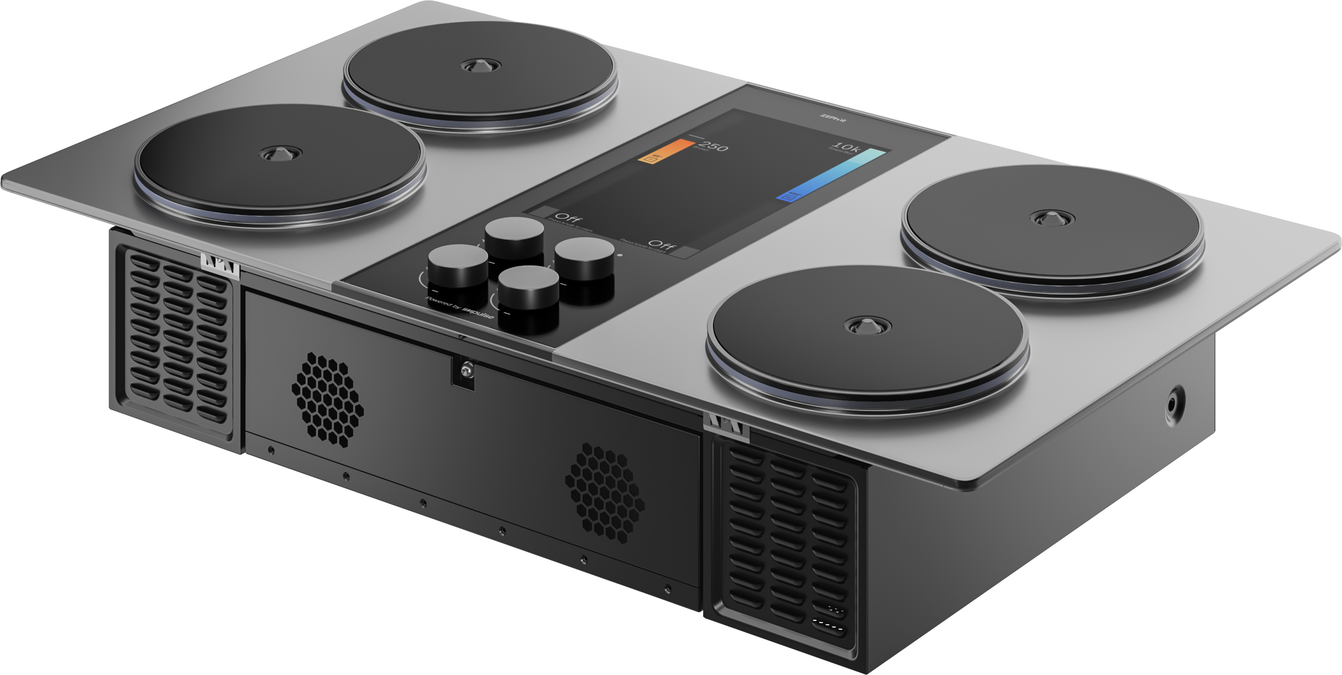 Zephyr - ZHCT136AC - HyperCore Induction Cooktop, 36in, Charcoal ...