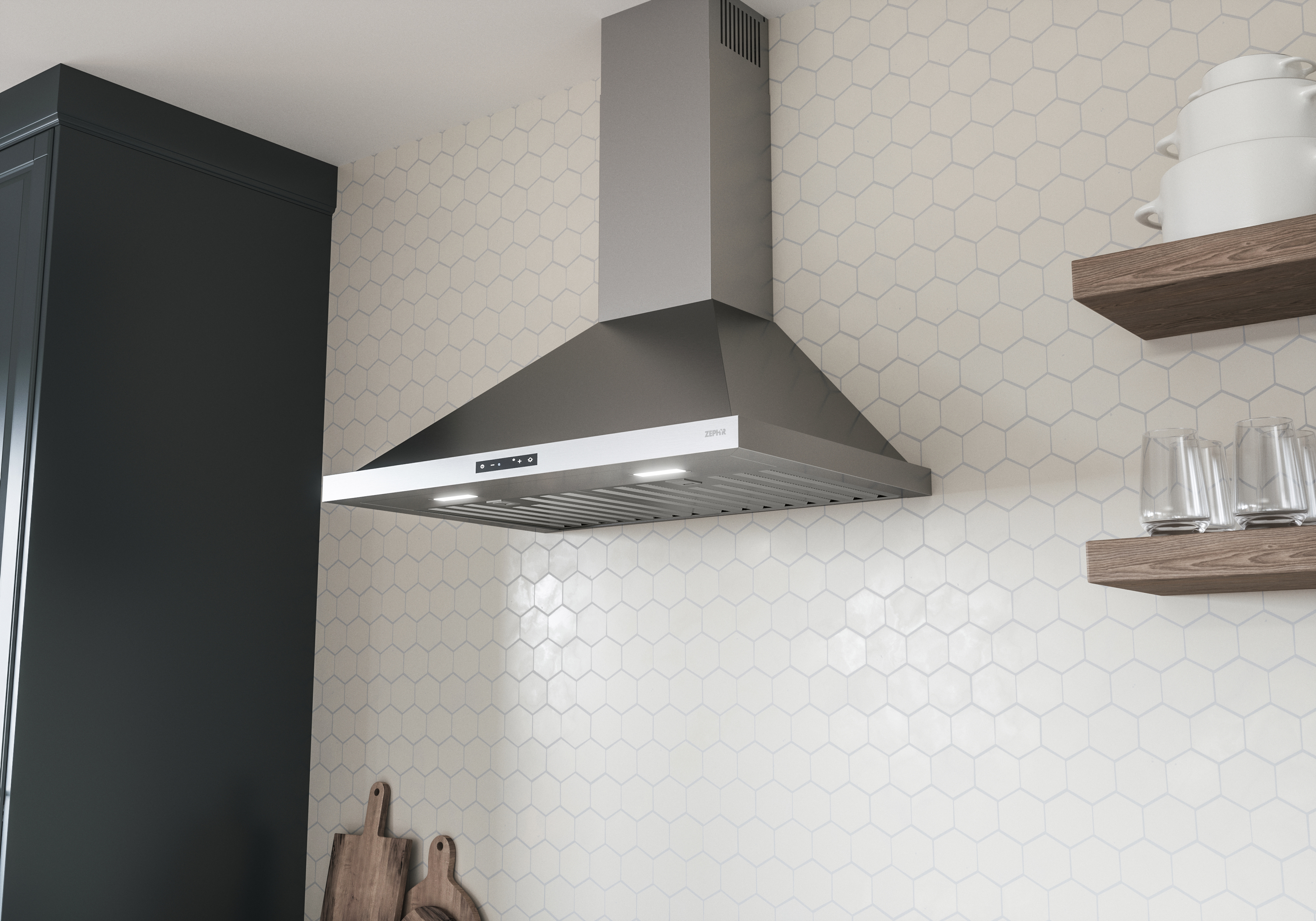 Zephyr Ombra Range Hood - Thumbnail 3