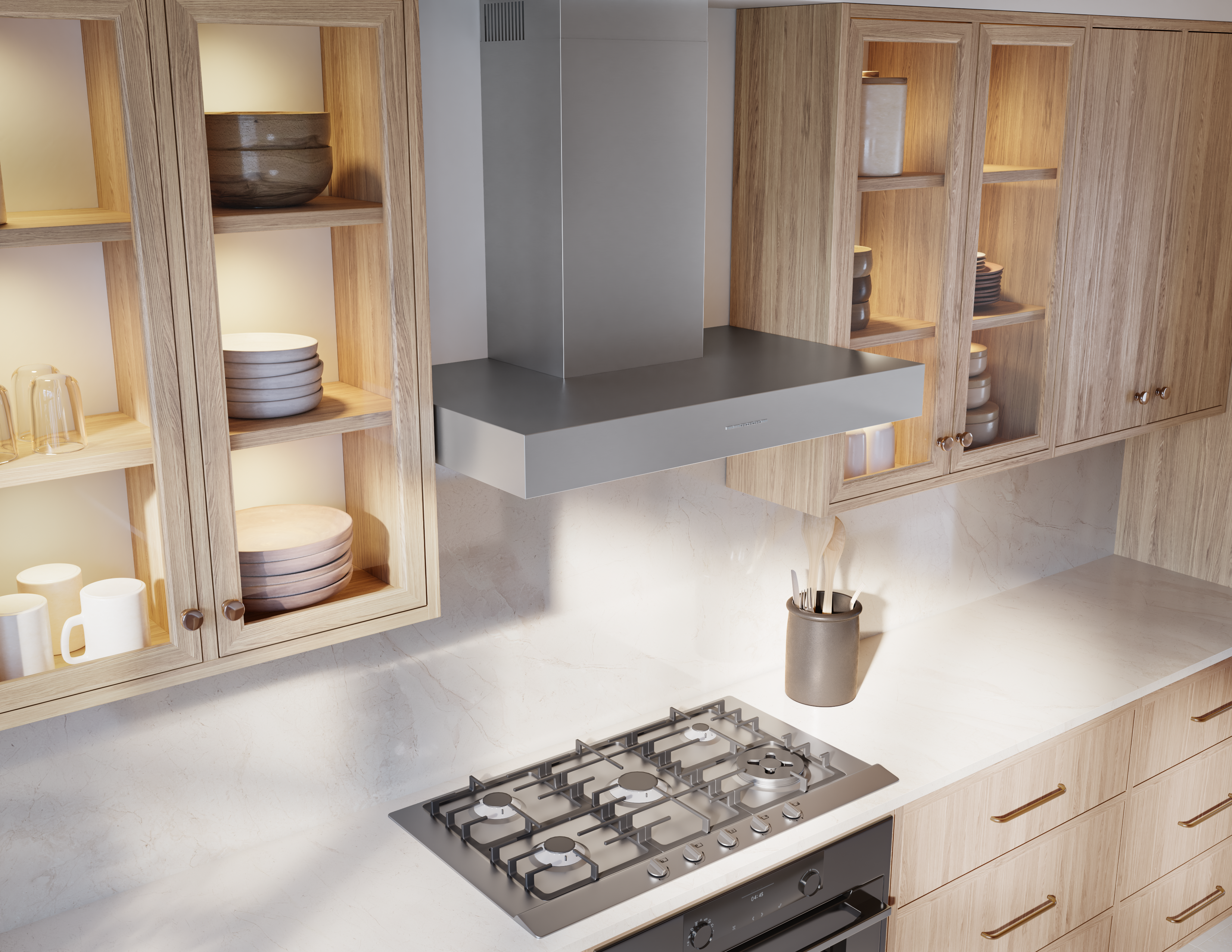 Zephyr Como Wall-Mount Range Hood - Thumbnail 5
