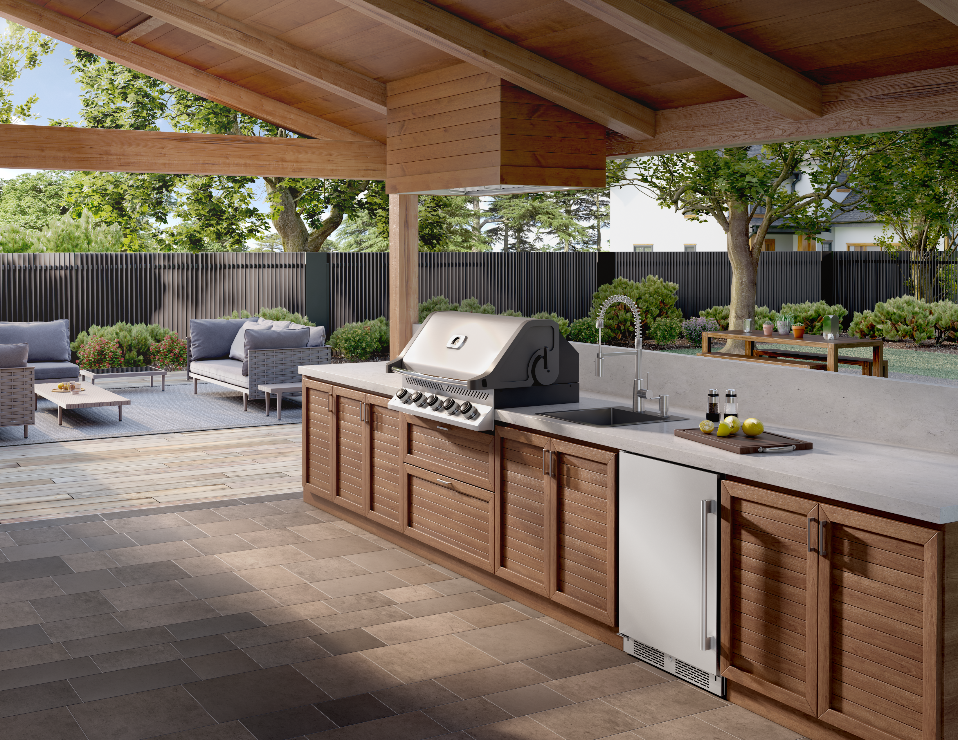 Zephyr Outdoor Hood Outdoor Appliances AK9846BS | Shore Appliance