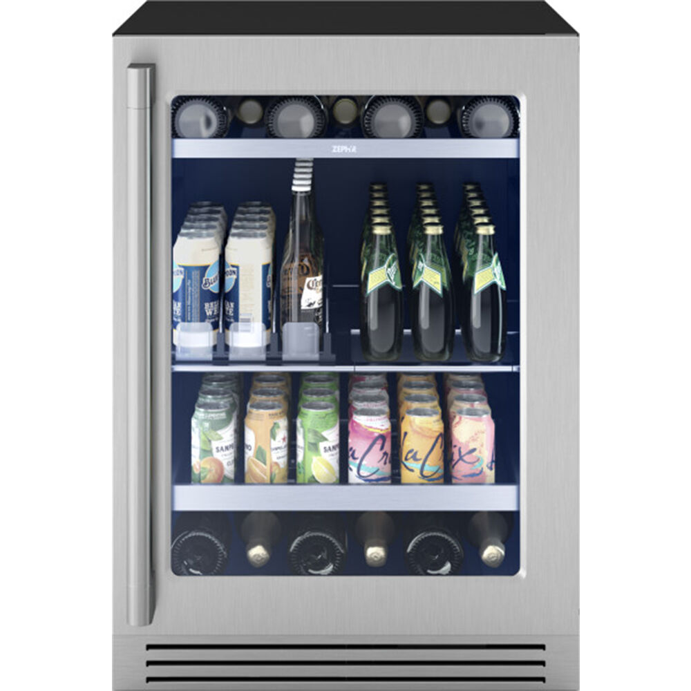 Zephyr - PRPB24C01CG - Presrv Pro Bev Cooler, 24in, UC, SS+G, 1Z ...