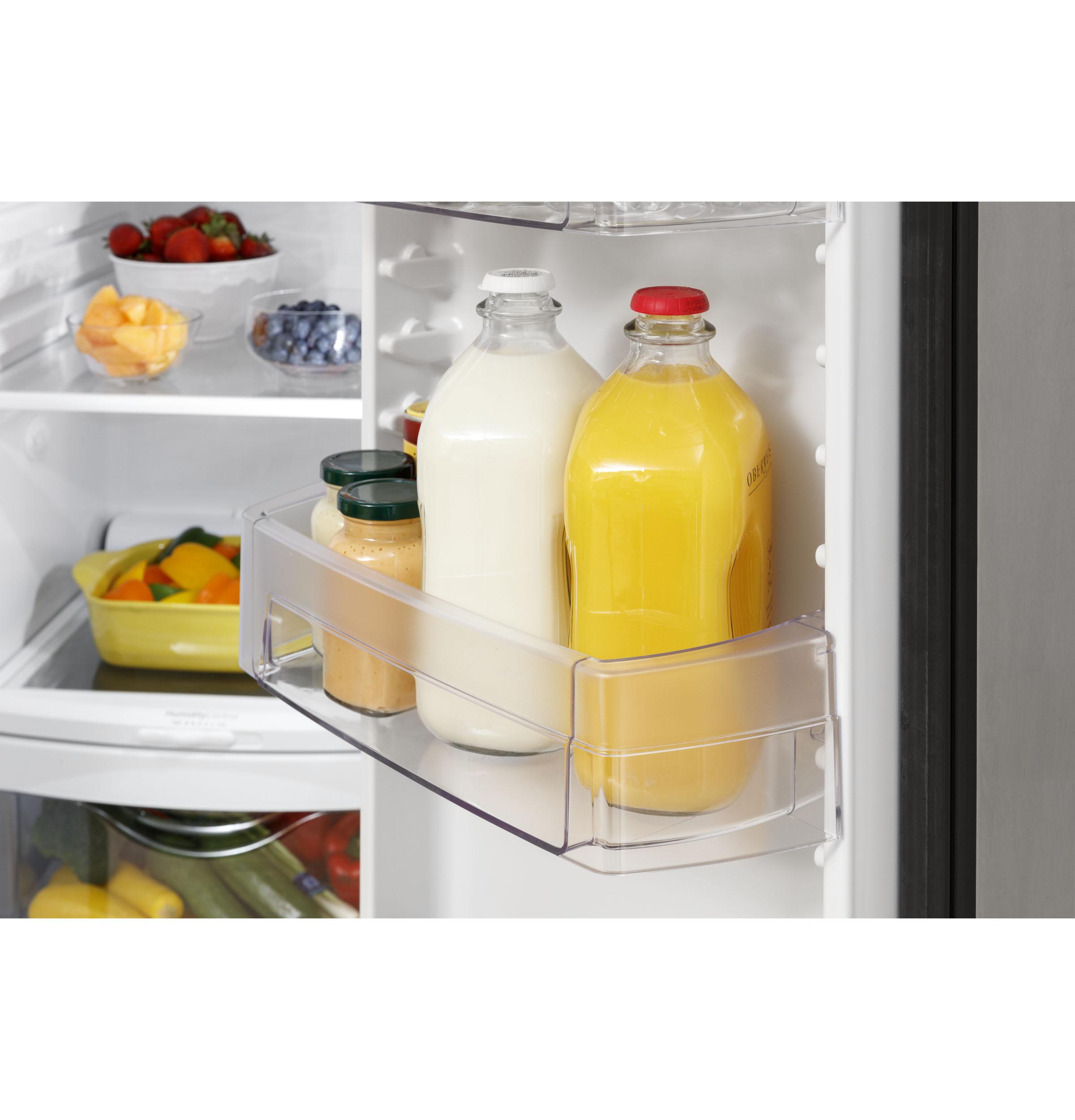 GE - GSE25GGPWW - GE® ENERGY STAR® 25.3 Cu. Ft. Side-By-Side