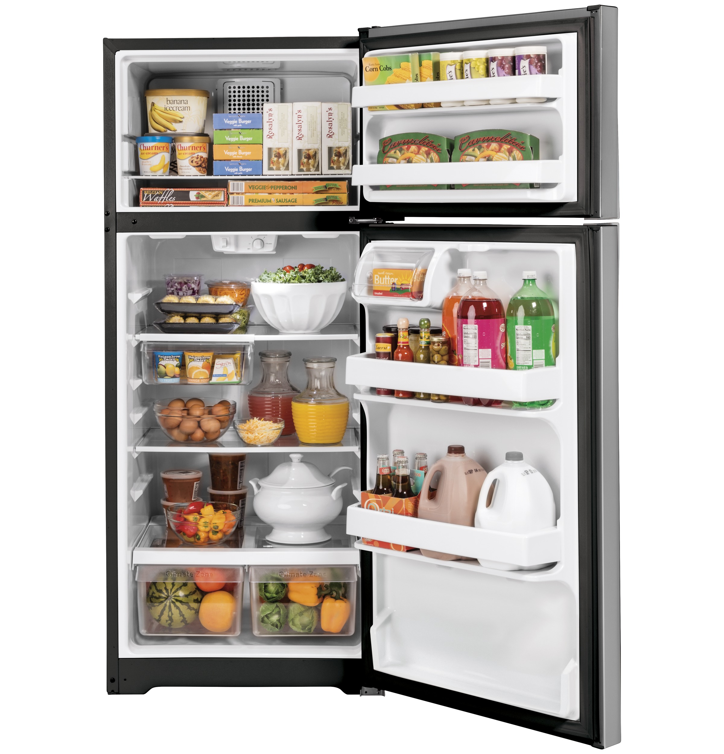 GE Top-Freezer Refrigerator